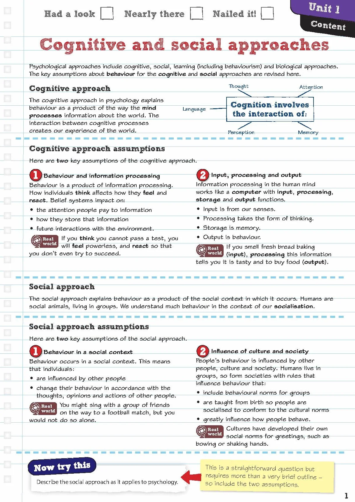 Pearson REVISE BTEC National Applied Psychology Revision Guide incl. online revision - for 2026 exams