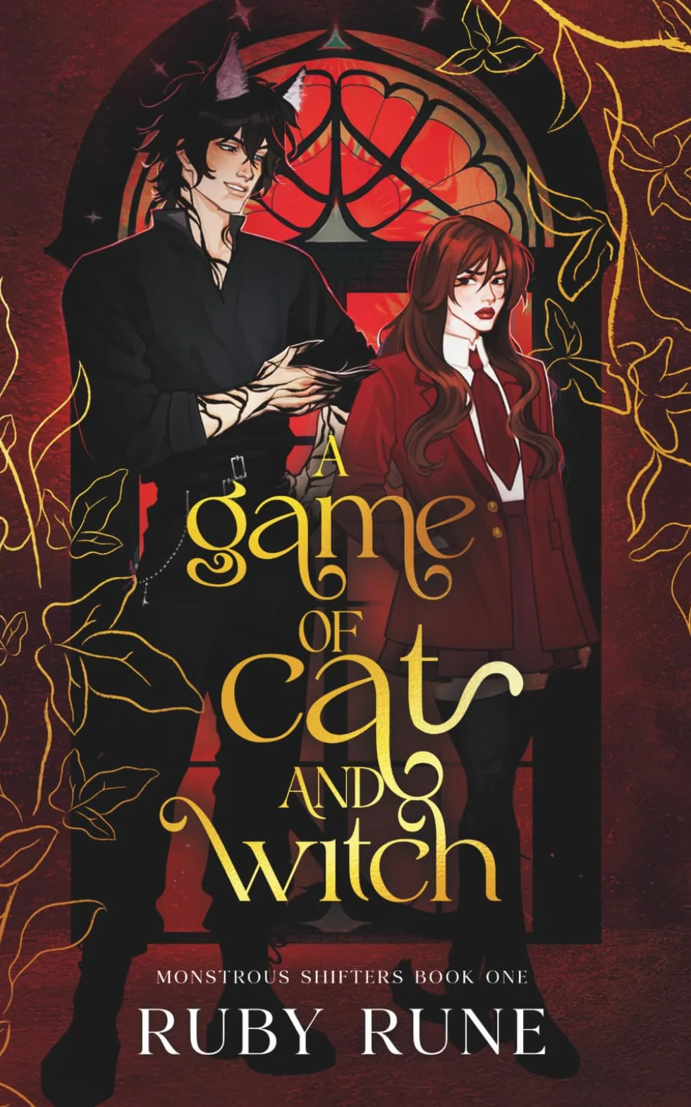 A Game of Cat and Witch: A Spicy Witch & Shifter Paranormal Academy Romance (Monstrous Shifters)