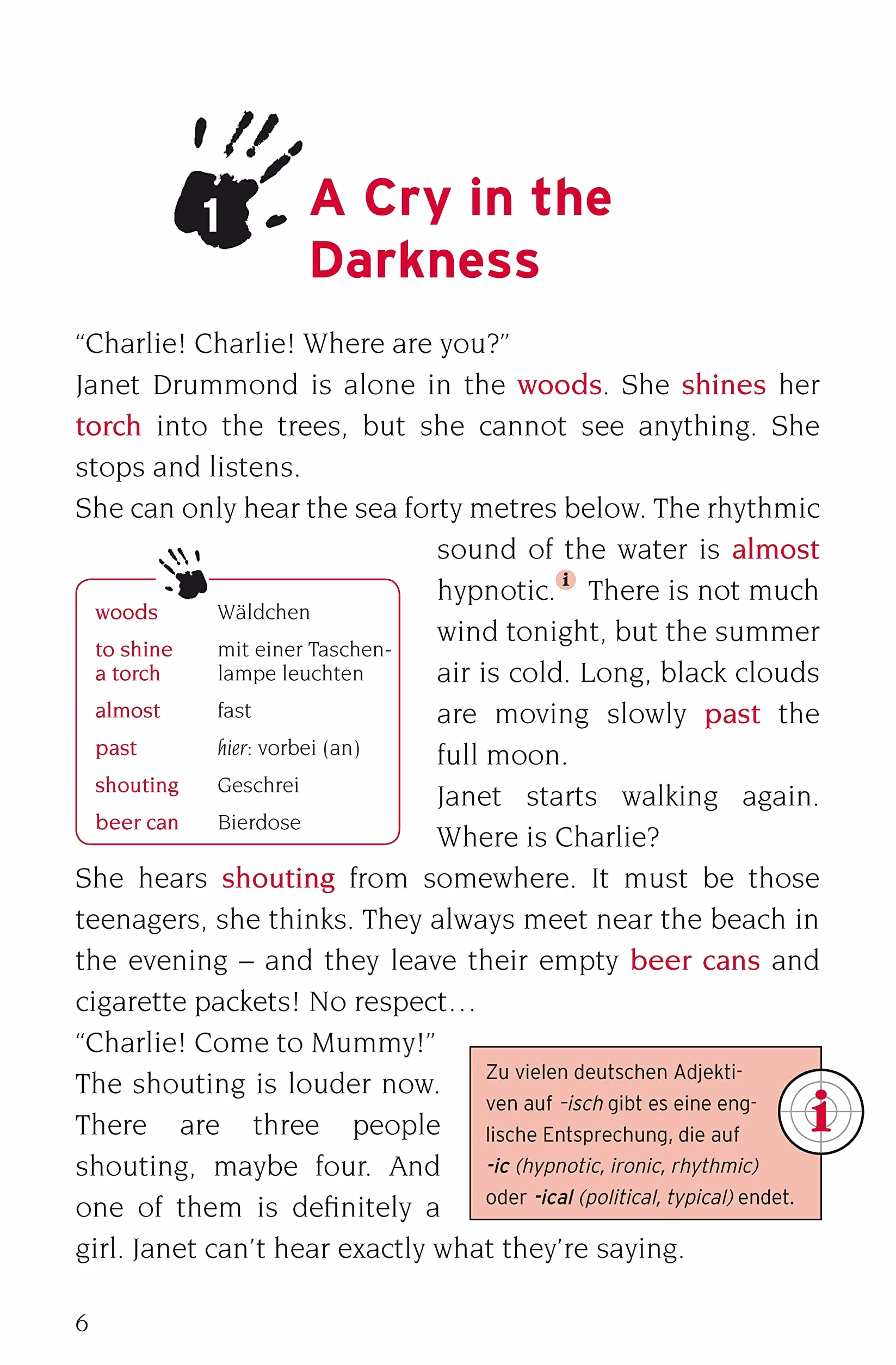 A Cry in the Darkness: Englisch A1