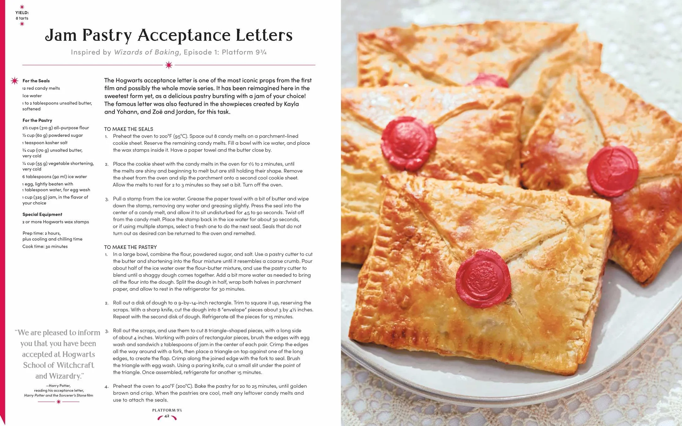 Harry Potter: Wizards of Baking: The Official Companion Guide: Includes Delicious, Harry Potter-Inspired Recipes to Make at Home