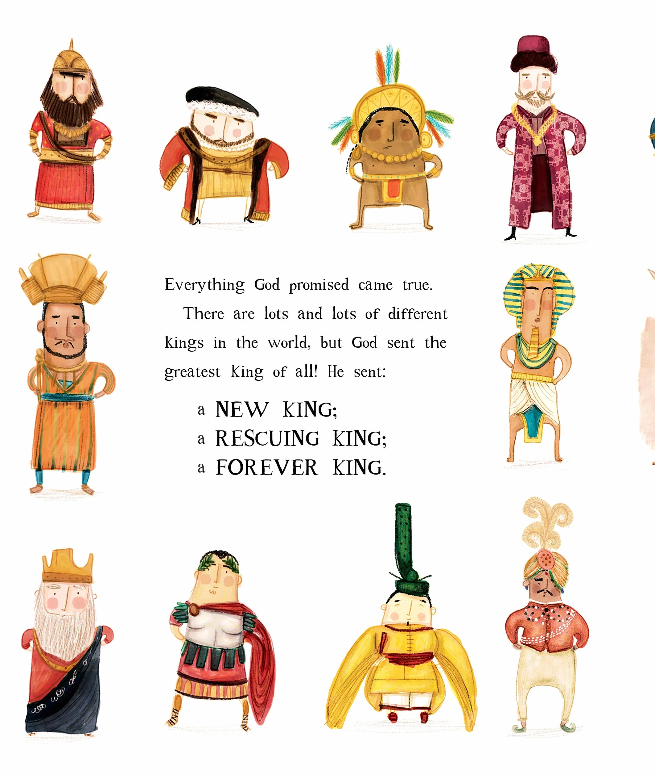 The Christmas Promise Storybook: A True Story from the Bible about God's Forever King