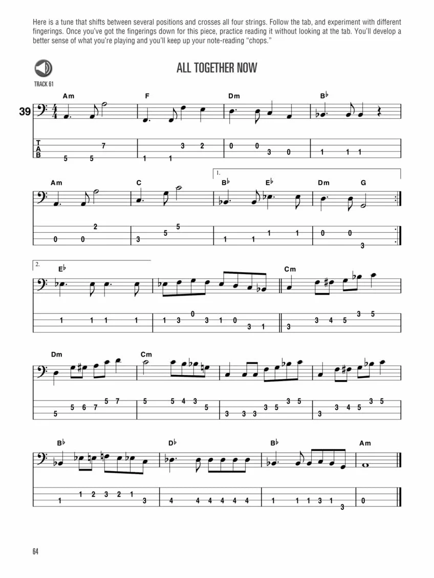 Ed friedland : electric bass method complete edition - special bound - recueil + support online
