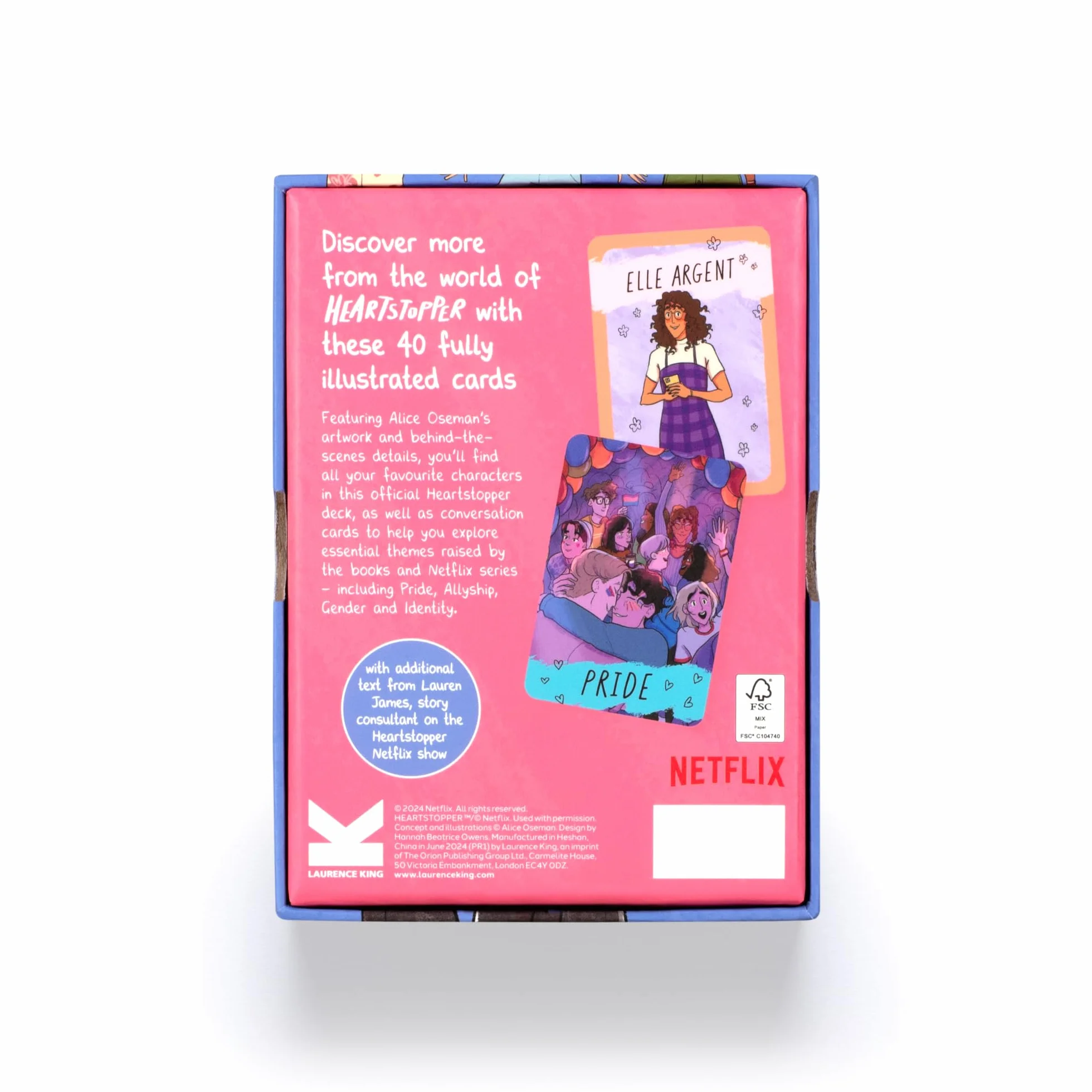 Heartstopper Official Fan Cards: Featuring characters from the graphic novels and Netflix show!