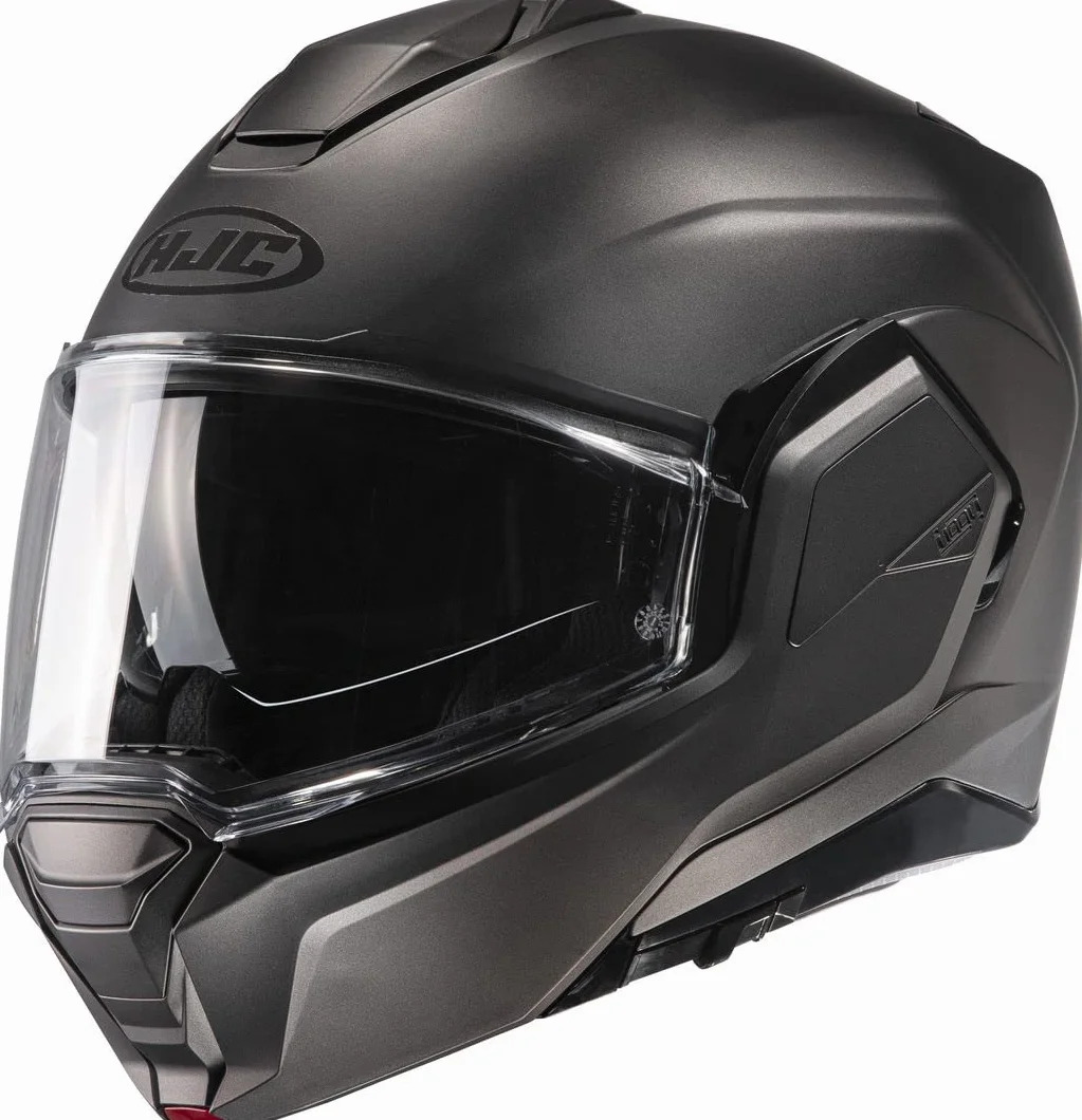 HJC, modułowy kask motocyklowy I100 mat titanium, S