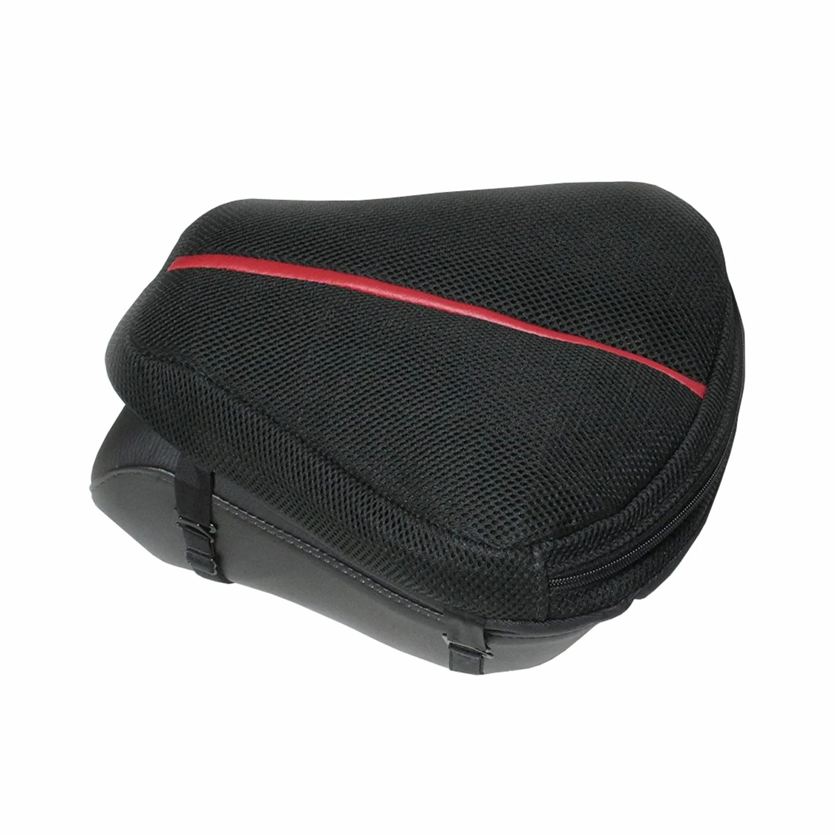 AIRHAWK 11" x 11" Dual Sport Motorcycle Seat Cushion - Lightweight Portable Inflatable Multi-Cell Air Pad with Breathable Spacer Mesh Cover & Non-Skid Bottom