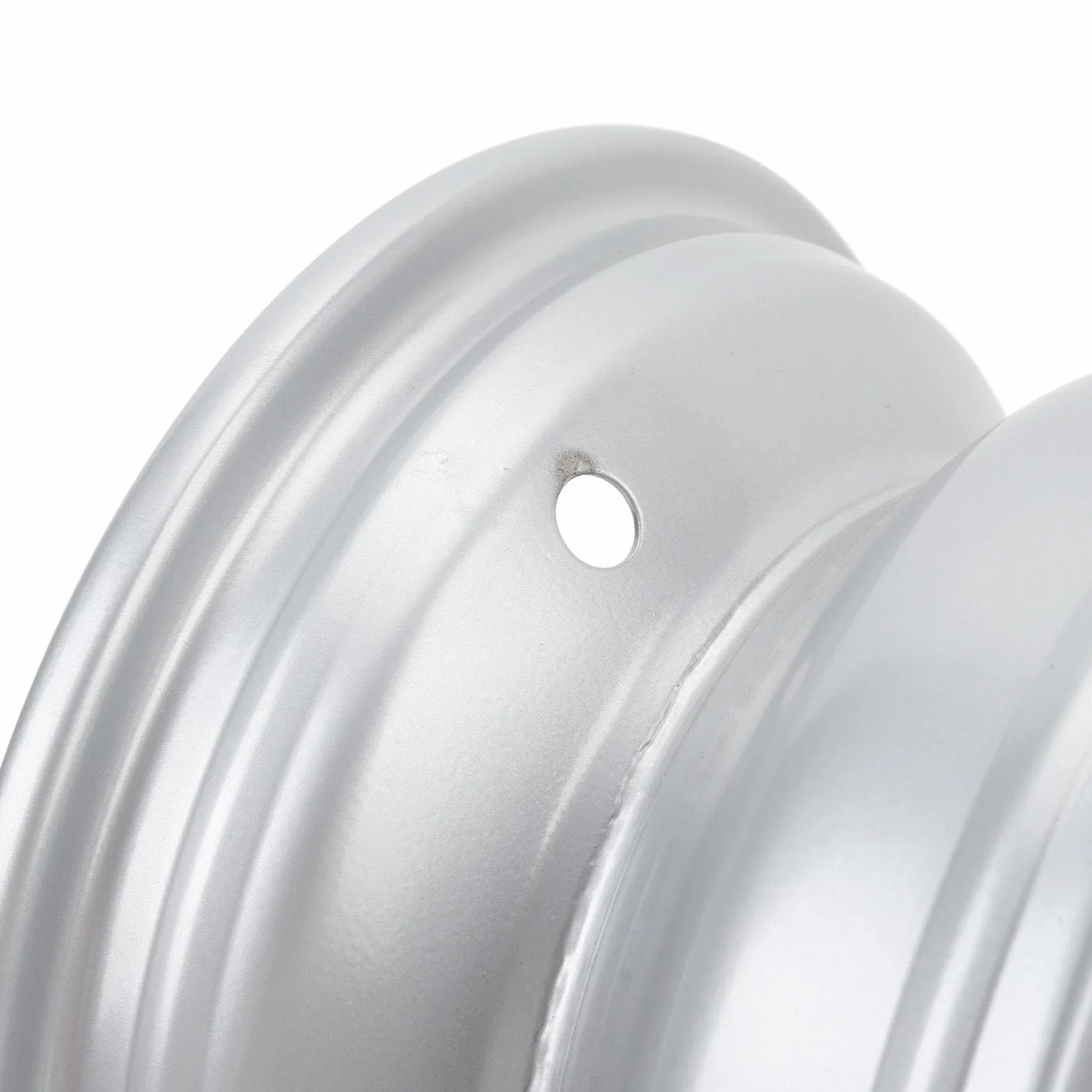 8-calowa Piasta Koła Stop Aluminium 3 Otwory Mocna Konstrukcja Obręcz Koła do Wózka ATV Kart Elegancki Wygląd Ulepsz Swój Pojazd (Szerokość z tyłu 170 mm / 6,7 cala)