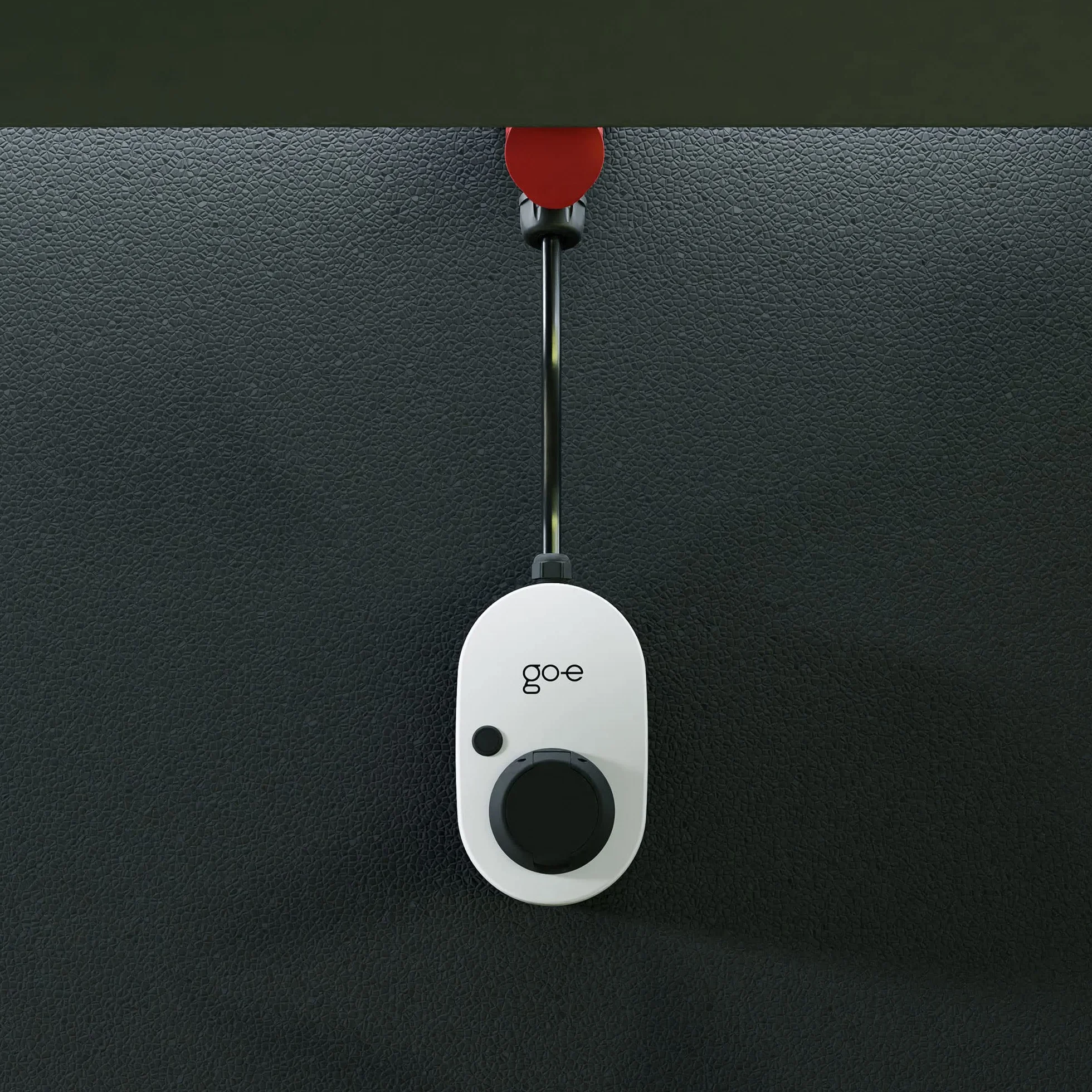 go-e Gemini flex 11 kW Ładowarka stacjonarna i mobilna wtyczka CEE czerwona gniazdo 16 A typ 2 WLAN RFID App