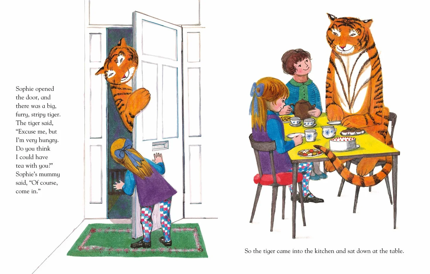 The Tiger Who Came to Tea: The nation’s favourite illustrated children’s book, from the author of Mog the Forgetful Cat