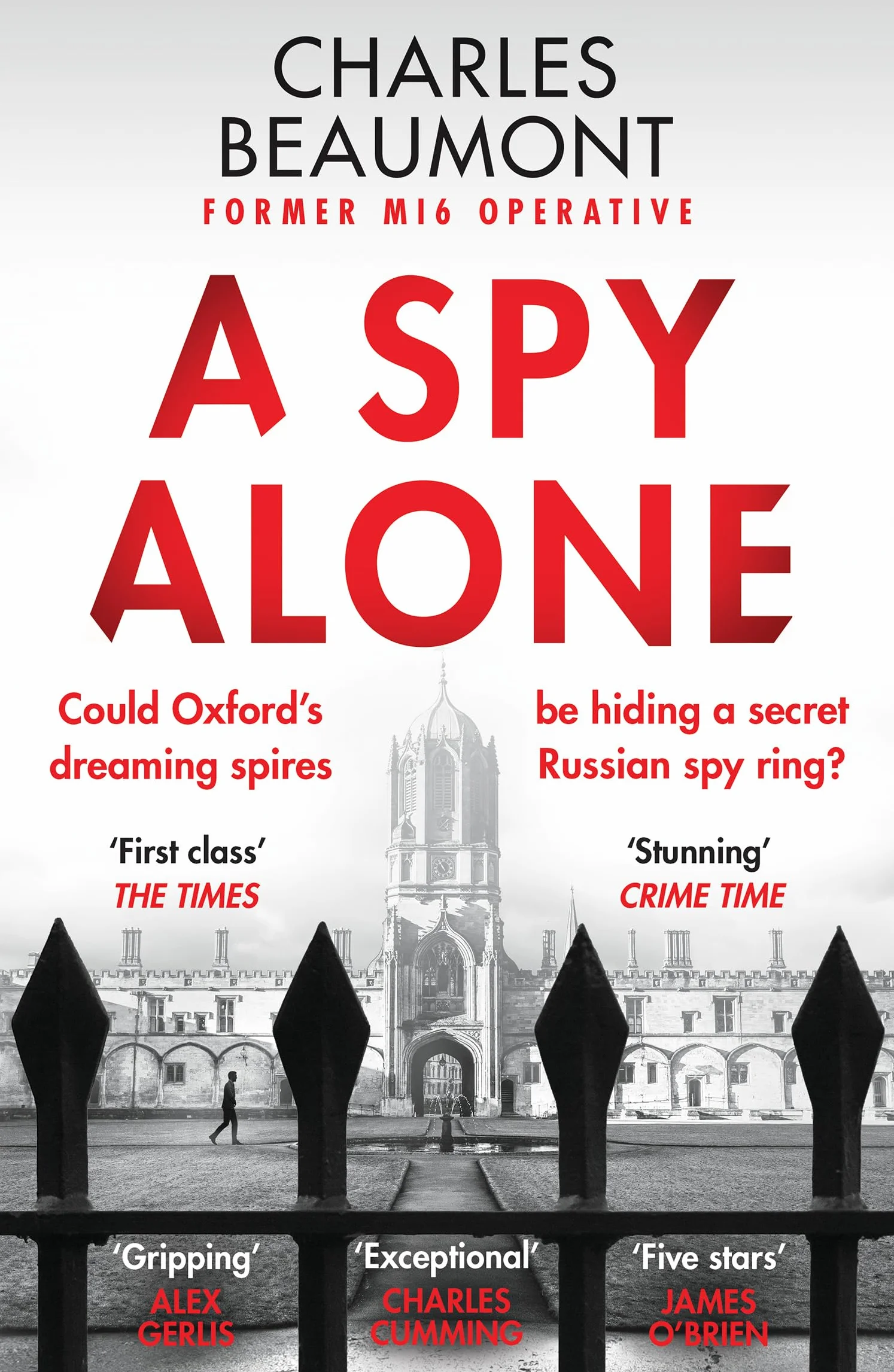 A Spy Alone: A compelling modern espionage novel from a former MI6 operative (1)