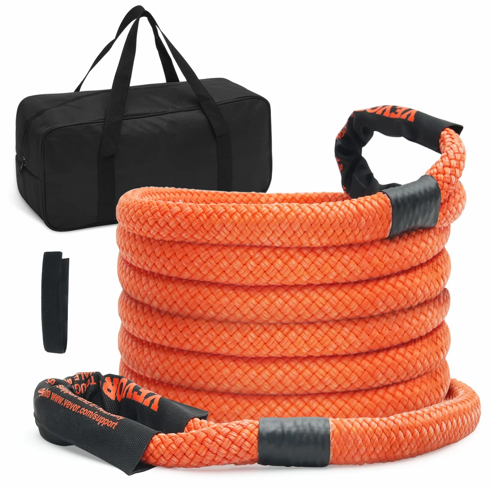 VEVOR Lina holownicza kinetyczna 7/20.3 cm x 20' 13,9 kg, ekstremalna siła 30% elastyczność do jeepa, samochodu, ciężarówki, ATV, UTV, SUV-a