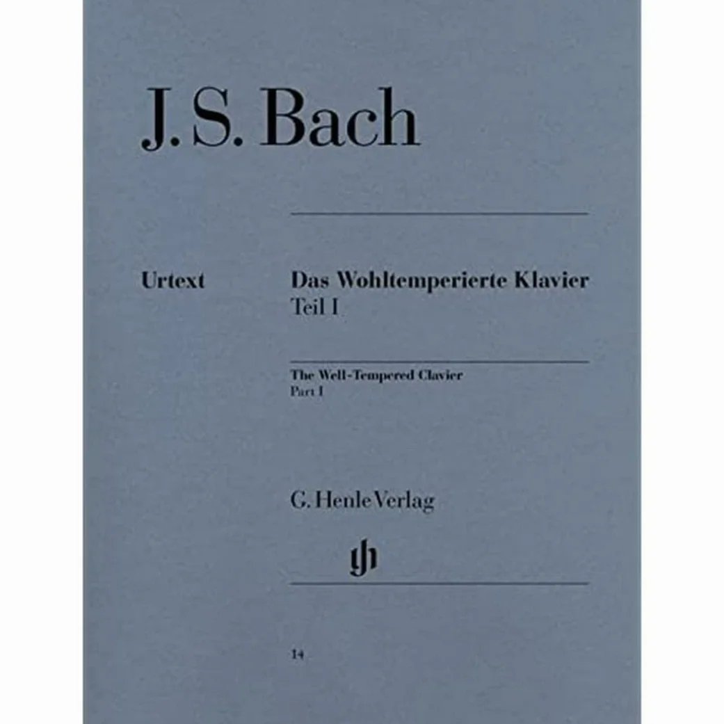 JEAN SEBASTIEN BACH : LE CLAVIER BIEN TEMPERE VOL. 1 - AVEC DOIGTES - BWV 846-869 - PIANO: Besetzung: Klavier zu zwei Händen