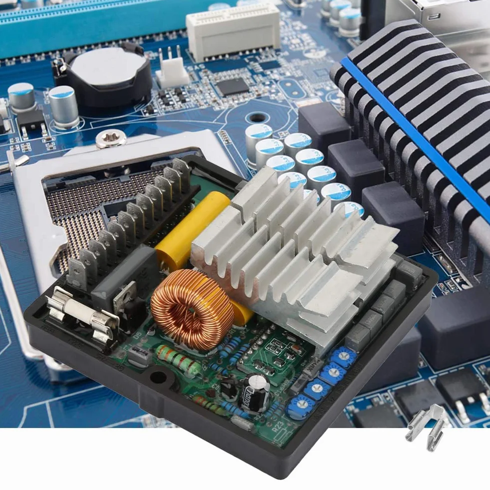 Elprico Spannungsregler 50-270AC 50/60HZ SR7-2G AVR für bürstenlosen Generator