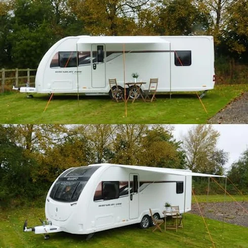 Osłona przeciwsłoneczna do przyczepy kempingowej Thule Fiamma 360 x 240 cm
