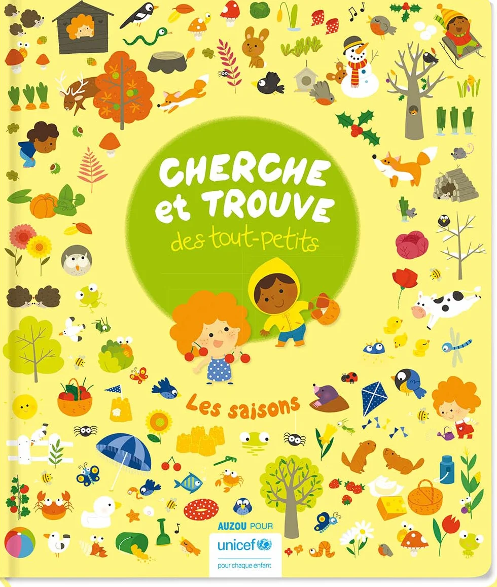 Cherche et trouve des tout-petits - les saisons