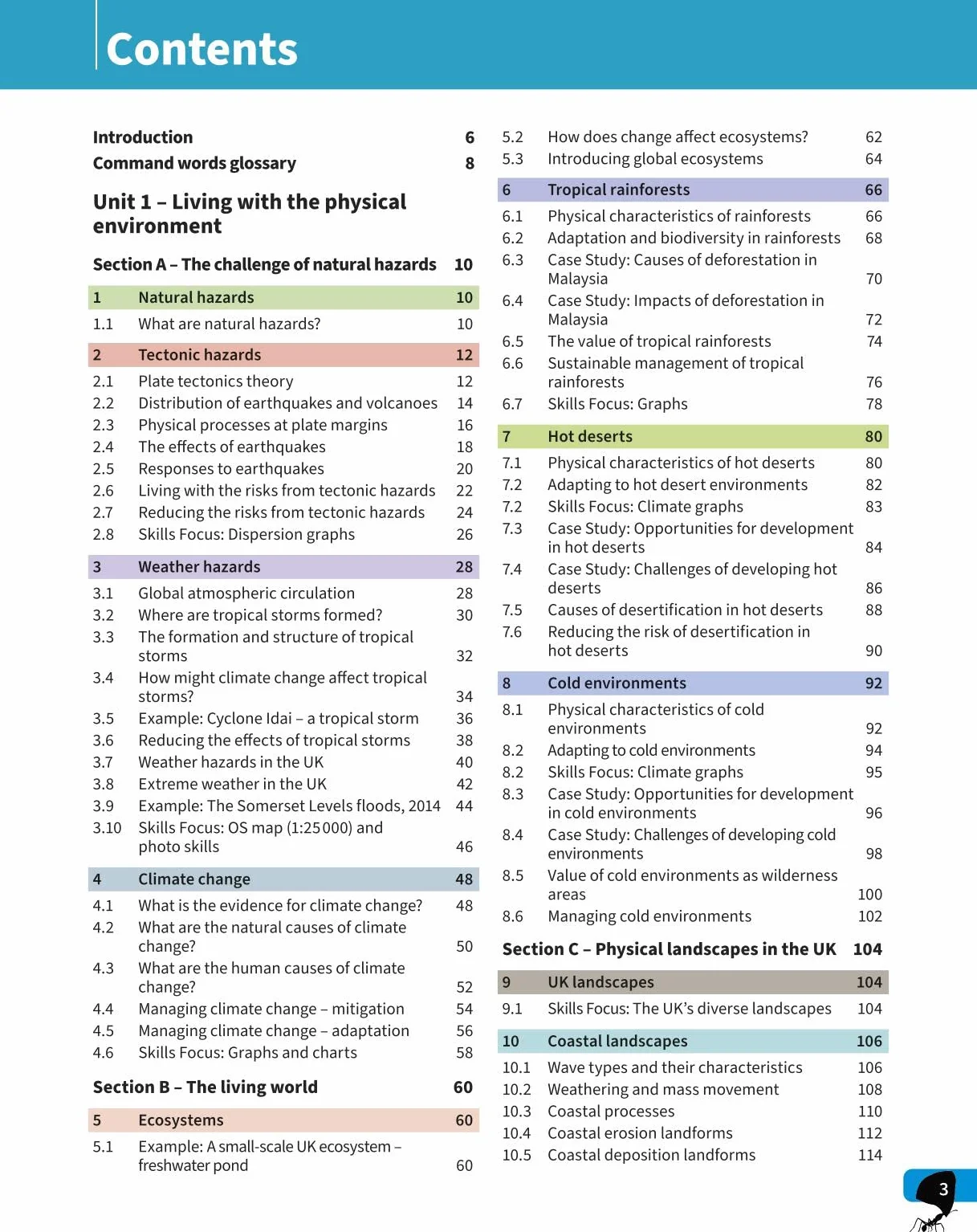 GCSE 9-1 Geography AQA: Student Book Second Edition