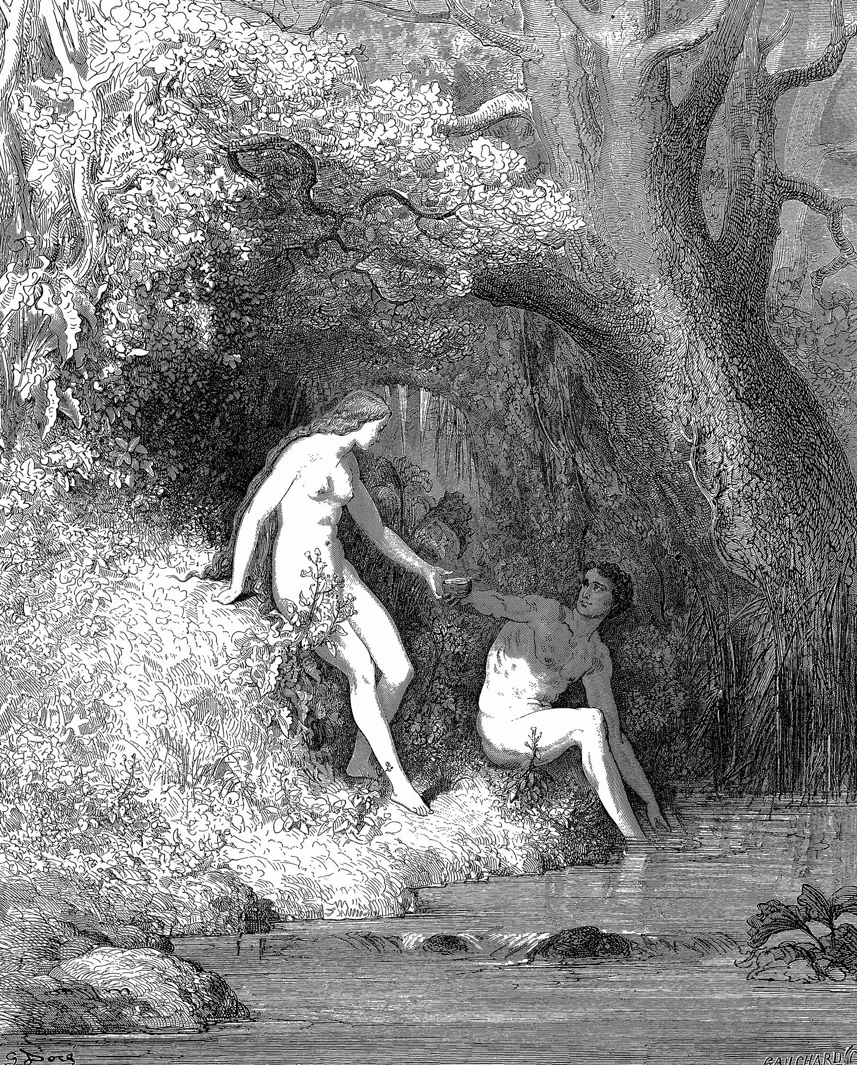 Dore's Illustrations for Paradise Lost
