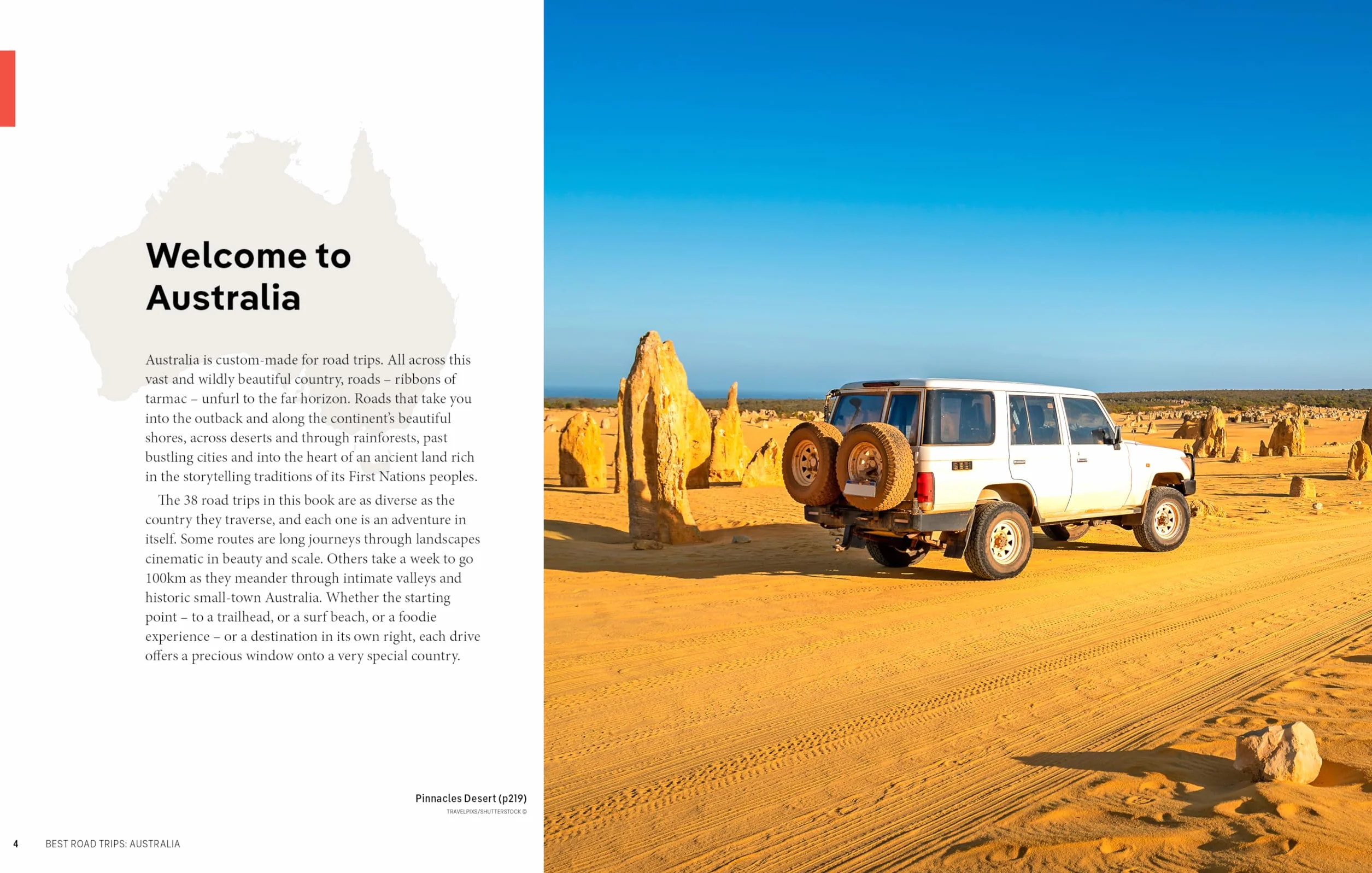 Best Road Trips Australia 4ed -anglais-: Ecapes on the open road