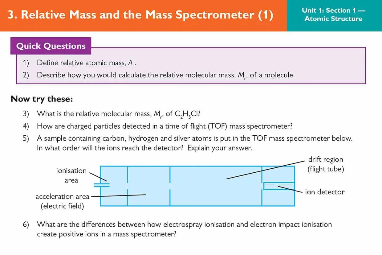 A-Level Chemistry AQA Revision Question Cards