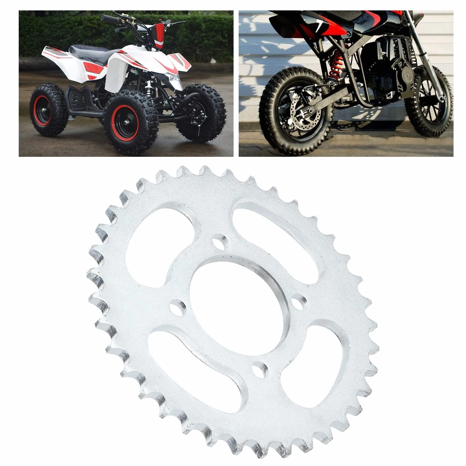 Koło zębate 37 zębów 428 do Pit Trail Quad Dirt Bike ATV 110
