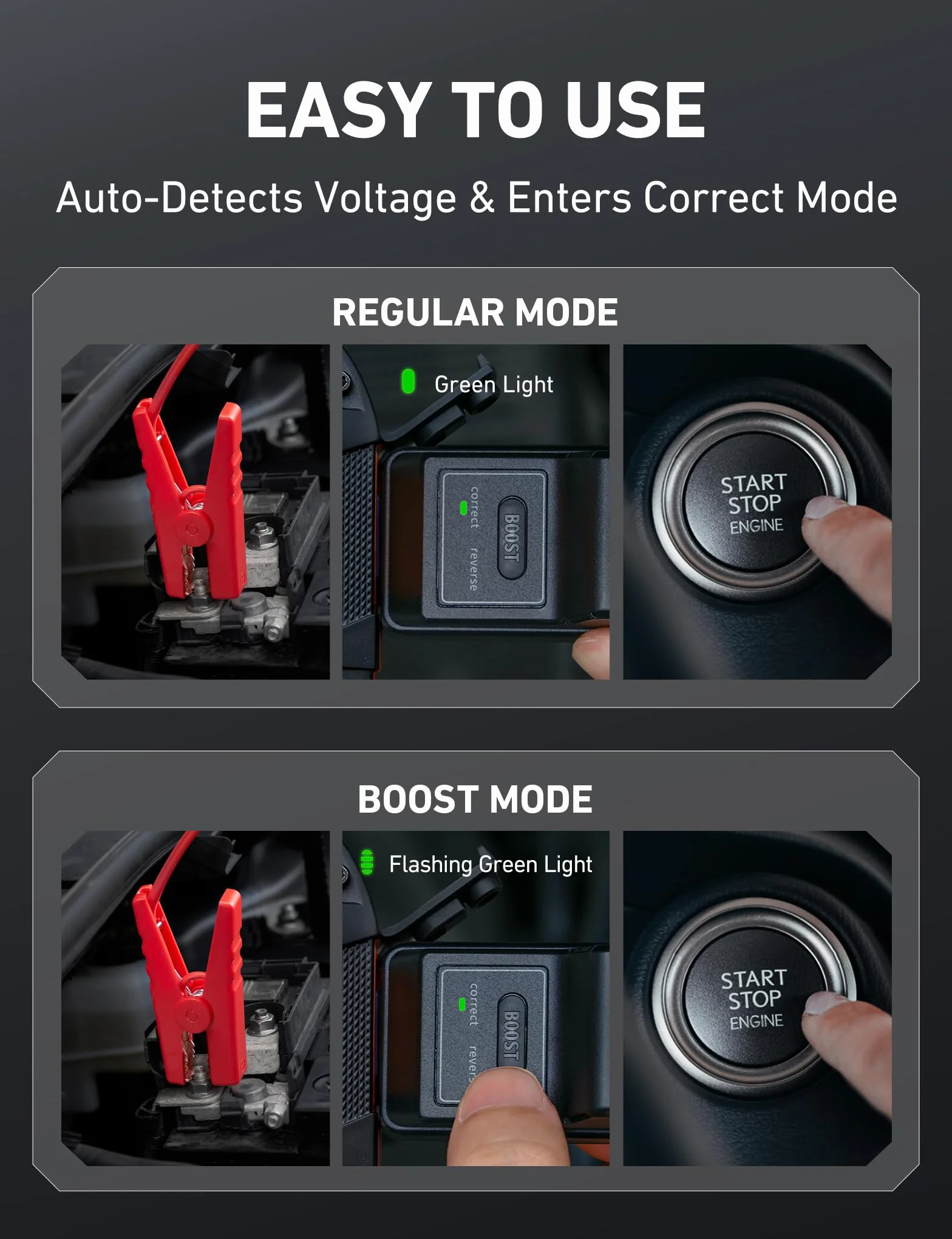 AstroAI S8 Samochodowy rozrusznik wspomagający 6,0 l benzyny 3,0 l diesla 12 V przenośny powerbank