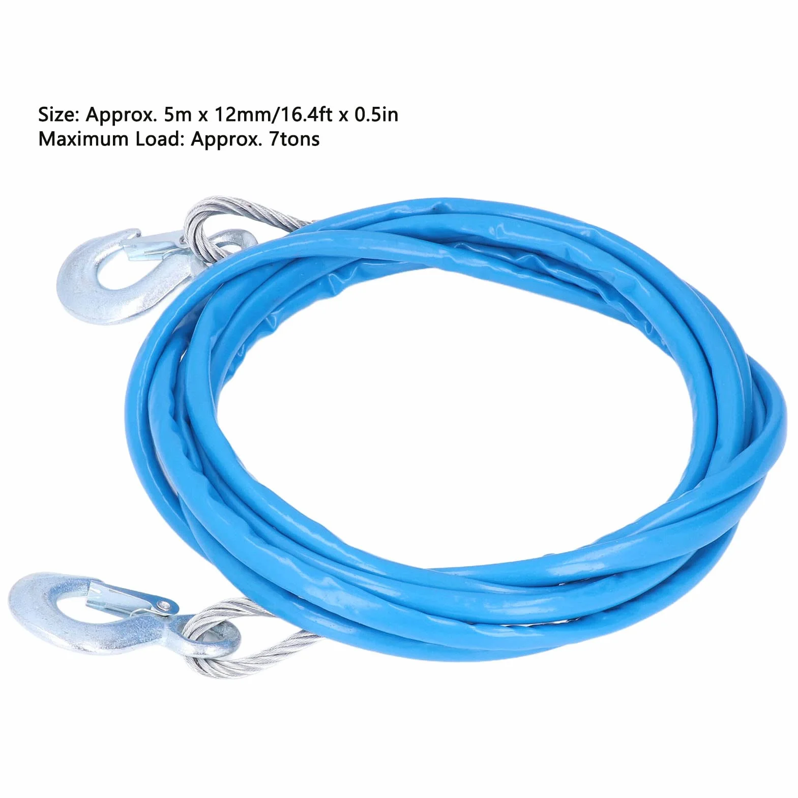 Lina holownicza stalowa 12 mm x 5 m 7000 kg