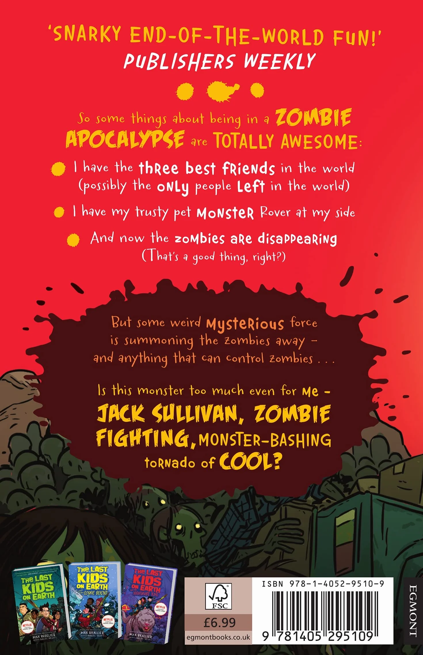 The Last Kids on Earth and the Zombie Parade: A NYT Bestseller Graphic Novel of Monsters and Mayhem