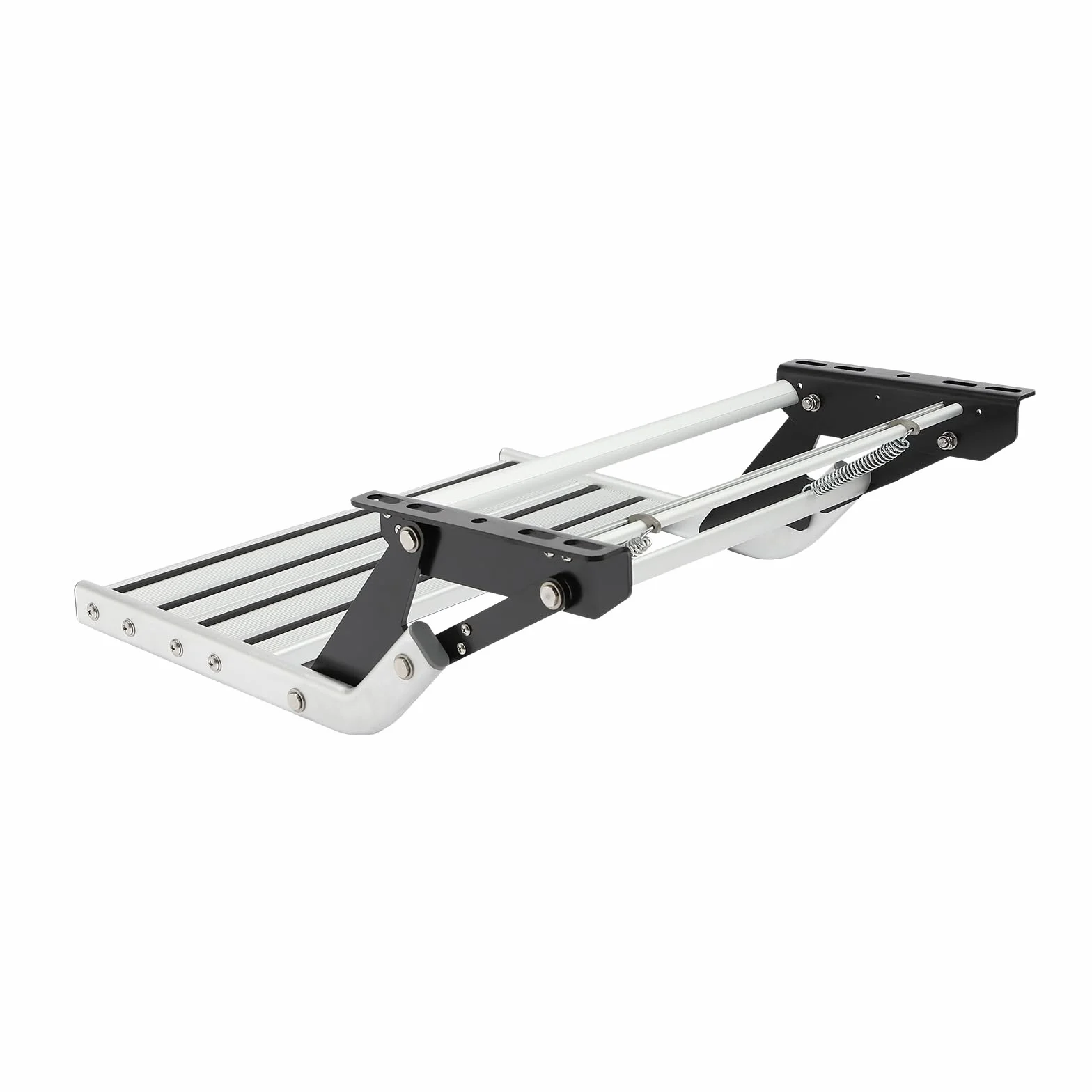 kempingowy składany stopień, jedno stopniowanie, 54 * 61 cm stopień aluminiowy RV, drabinka kempingowa dla kempingowych samochodów kempingowych, przyczep podróżnych, ciężarówek