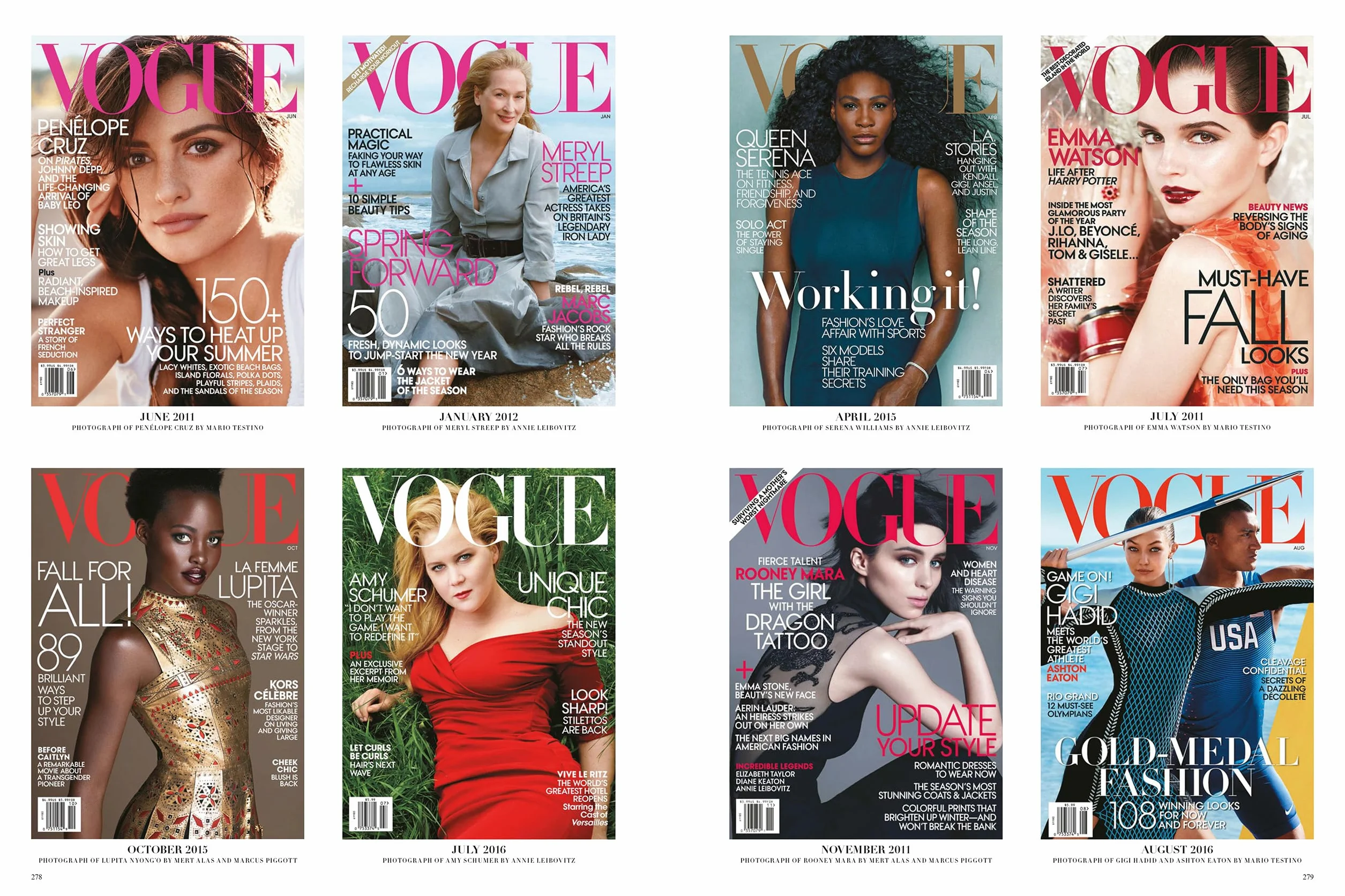Vogue the covers: updated edition