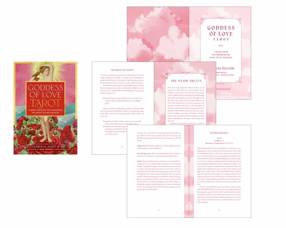 Goddess of Love Tarot: A Book and Deck for Embodying the Erotic Divine Feminine
