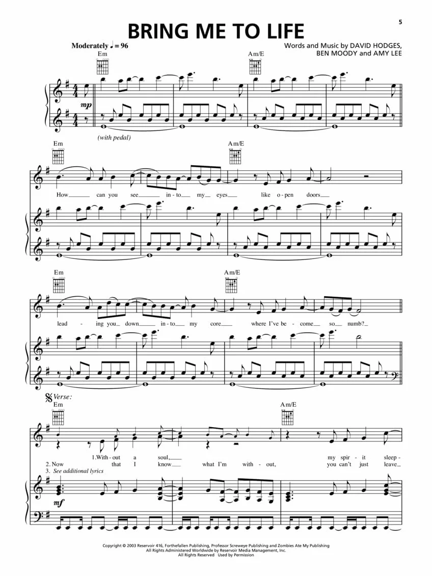 Evanescence - Fallen