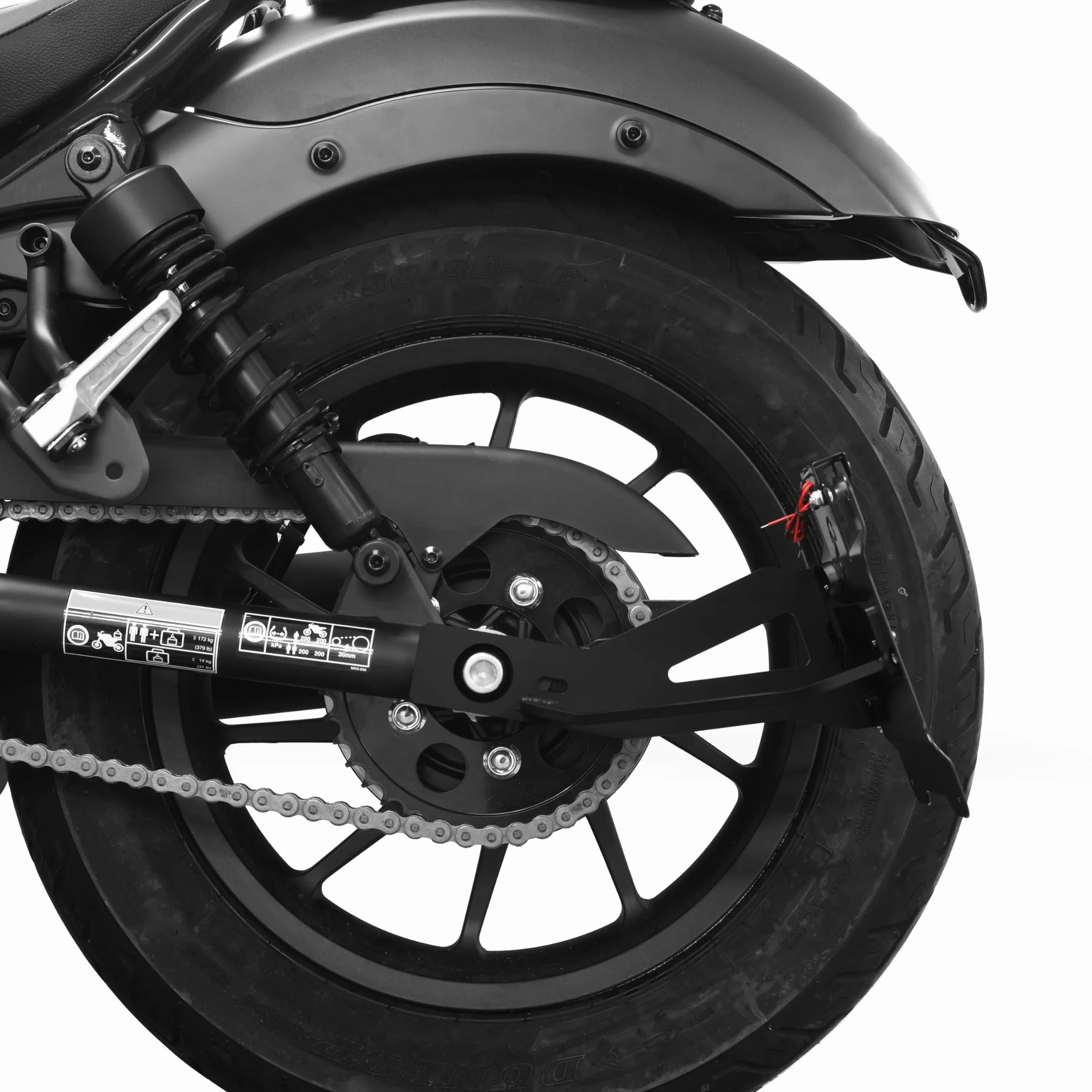 ZIEGER Boczny uchwyt tablicy rejestracyjnej CMX 500 R&ebel