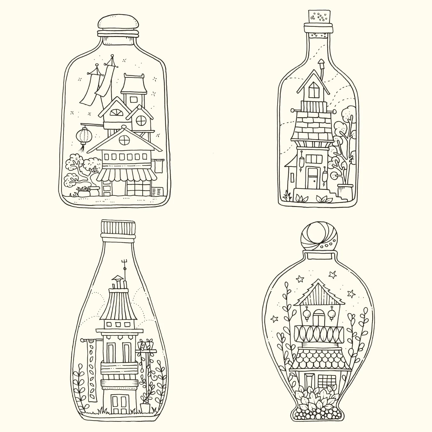Worlds of Wonder: A Colouring Book for the Curious