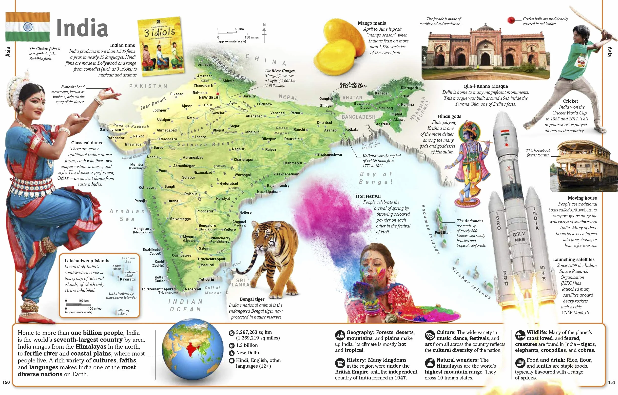 Our World in Pictures: Countries, Cultures, People & Places: A Visual Encyclopedia of the World: A Visual World Geography Encyclopedia for Kids