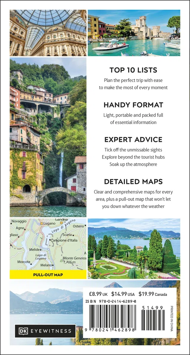 DK Eyewitness Top 10 Italian Lakes