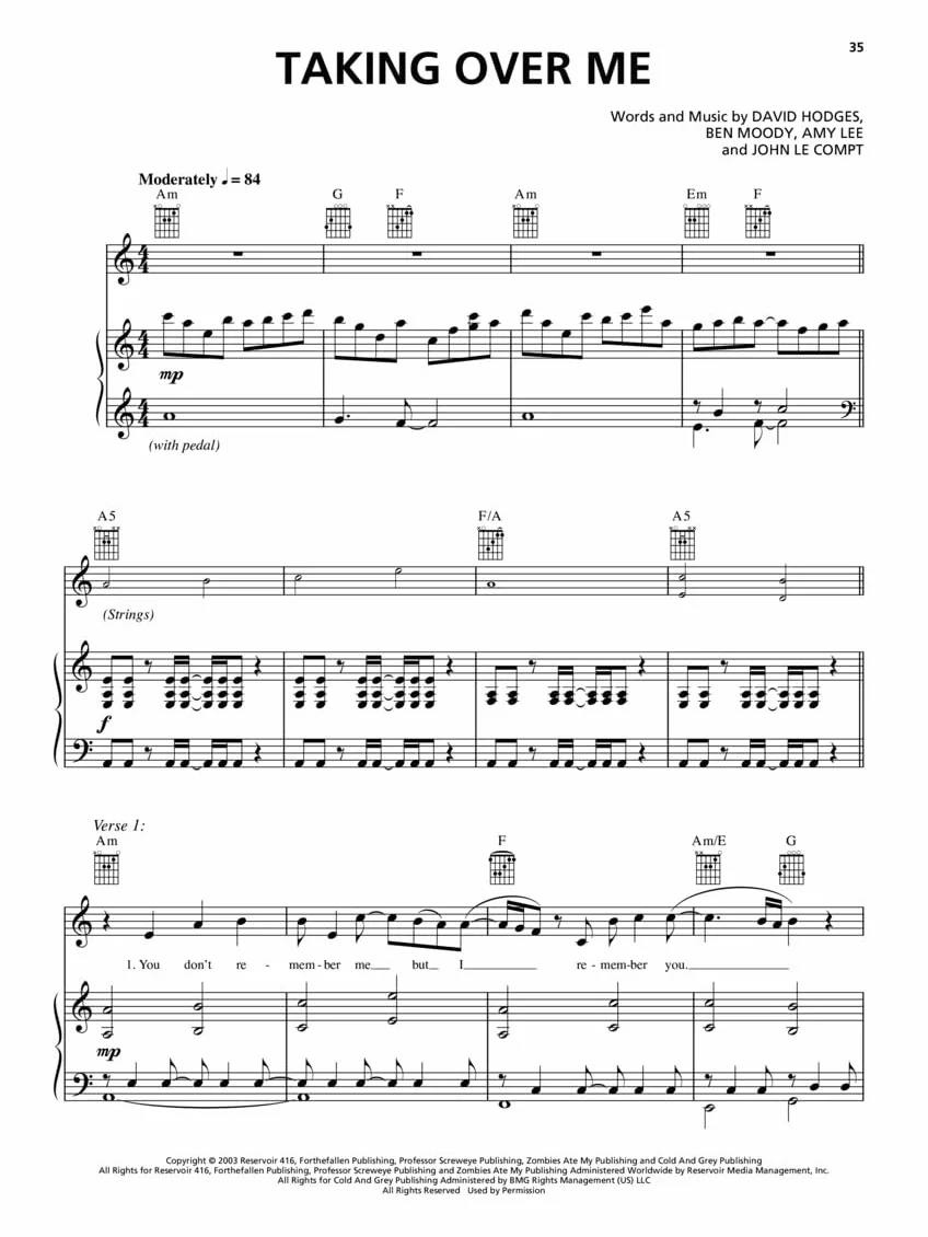 Evanescence - Fallen