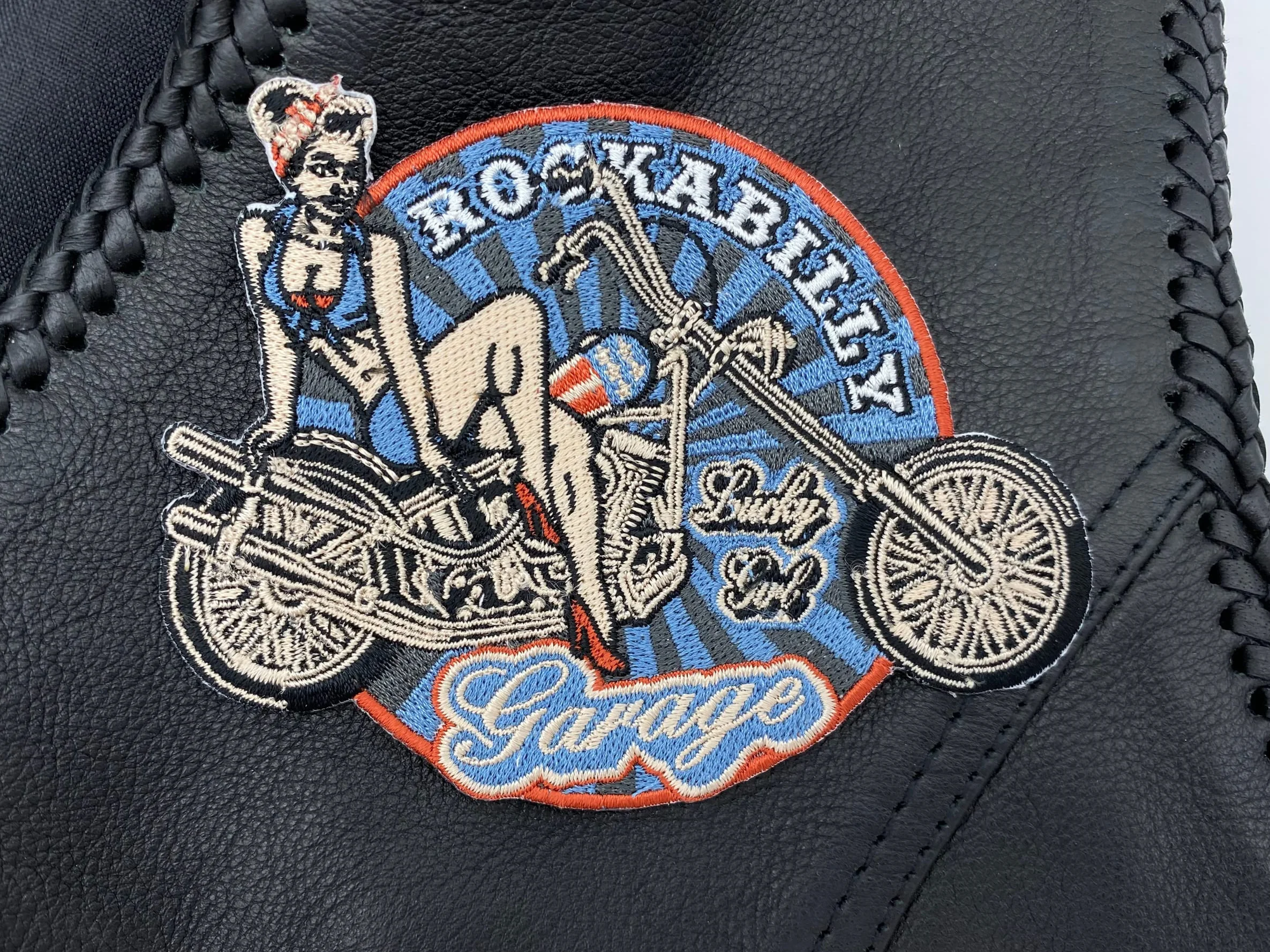 Finally Home Naszywka w stylu retro, rockabilly, lata 80., naszywka na plecy, kurtka motocyklowa w stylu vintage, amerykańska