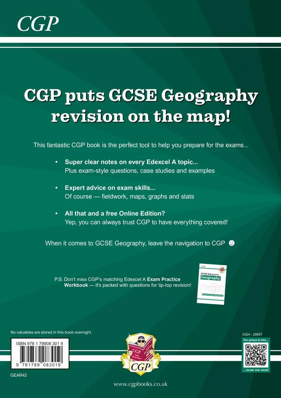 GCSE Geography Edexcel A Revision Guide includes Online Edition