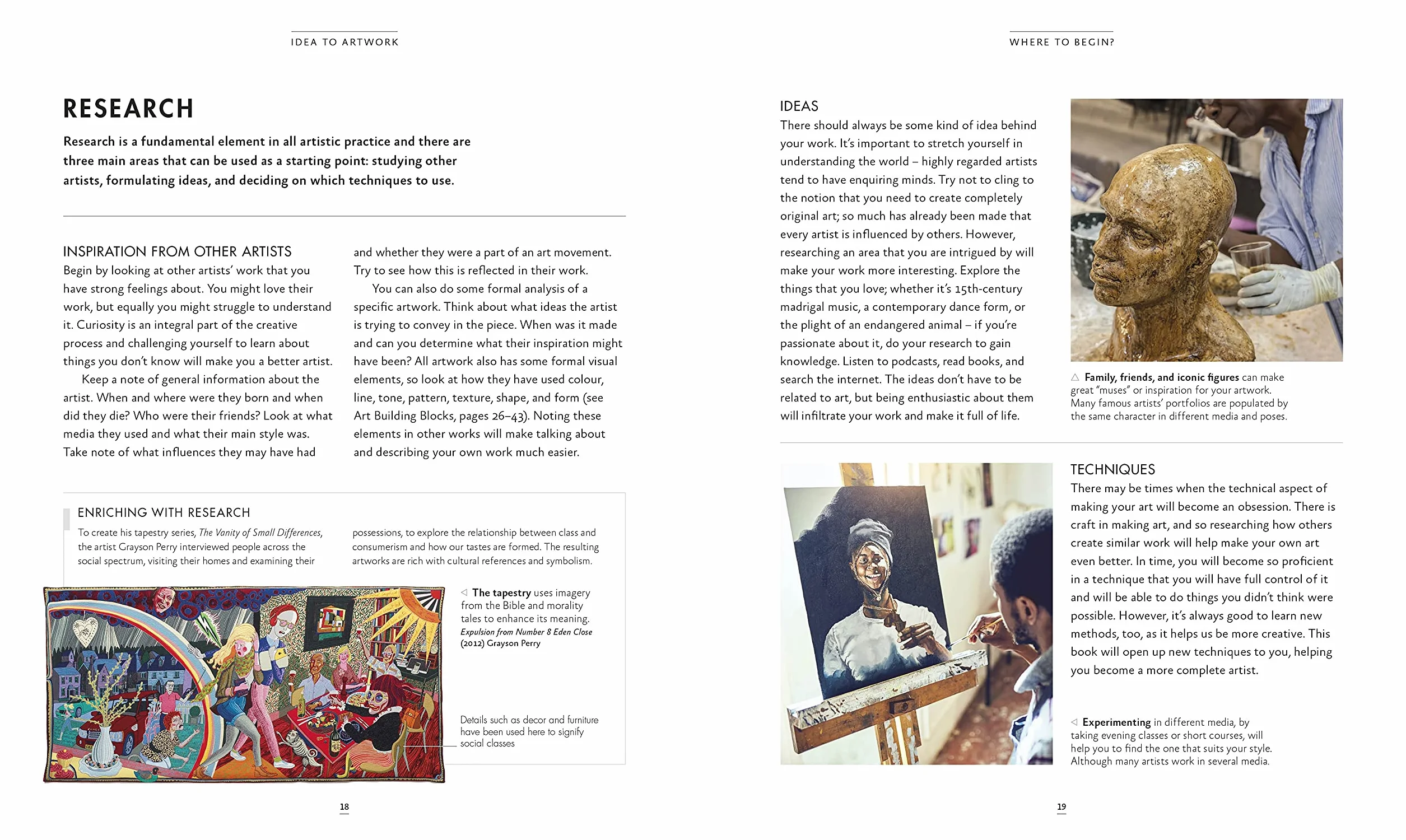 The Artist's Manual: The Definitive Art Sourcebook: Media, Materials, Tools, and Techniques