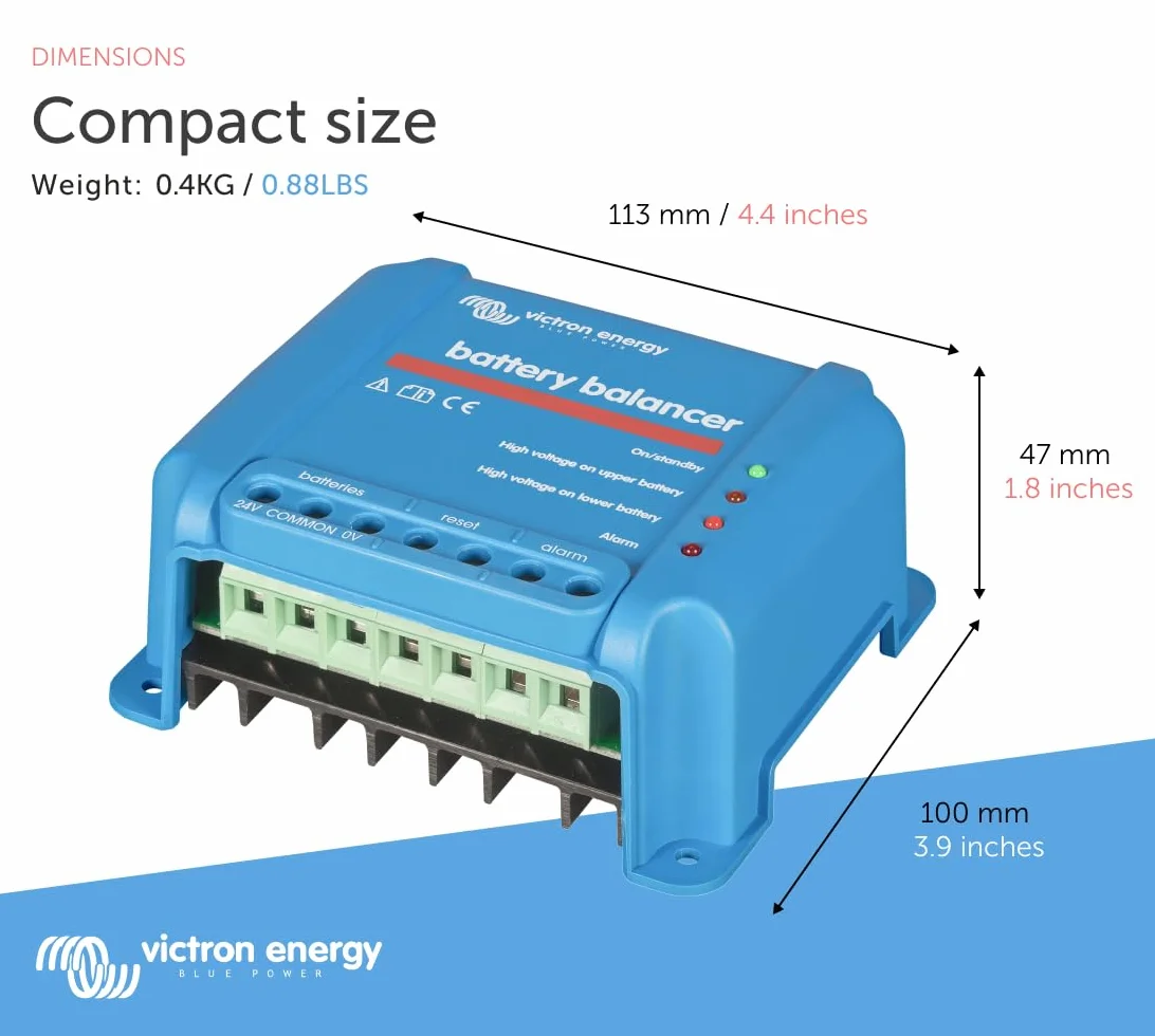Victron Energy Battery Balancer, wyrównywacz akumulatorów