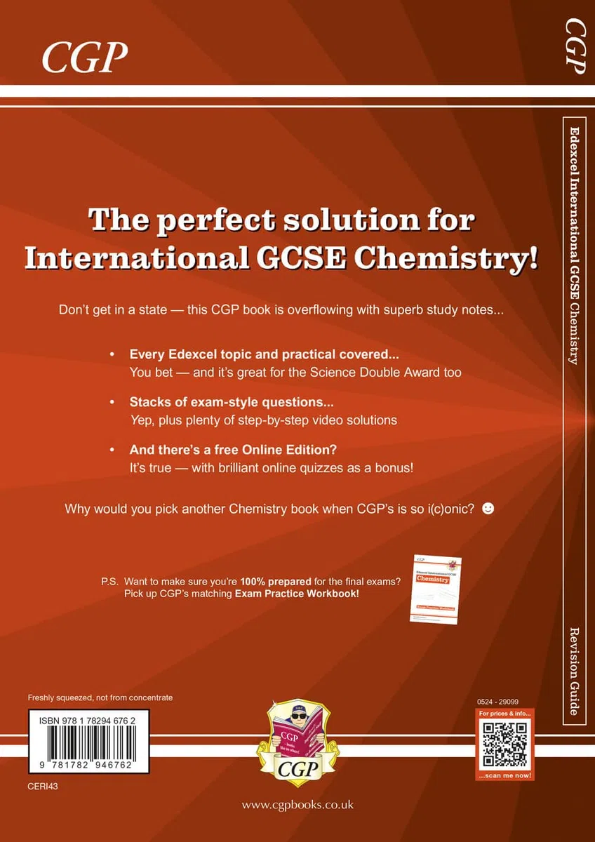 Edexcel International GCSE Chemistry Revision Guide: Inc Online Edition, Videos and Quizzes