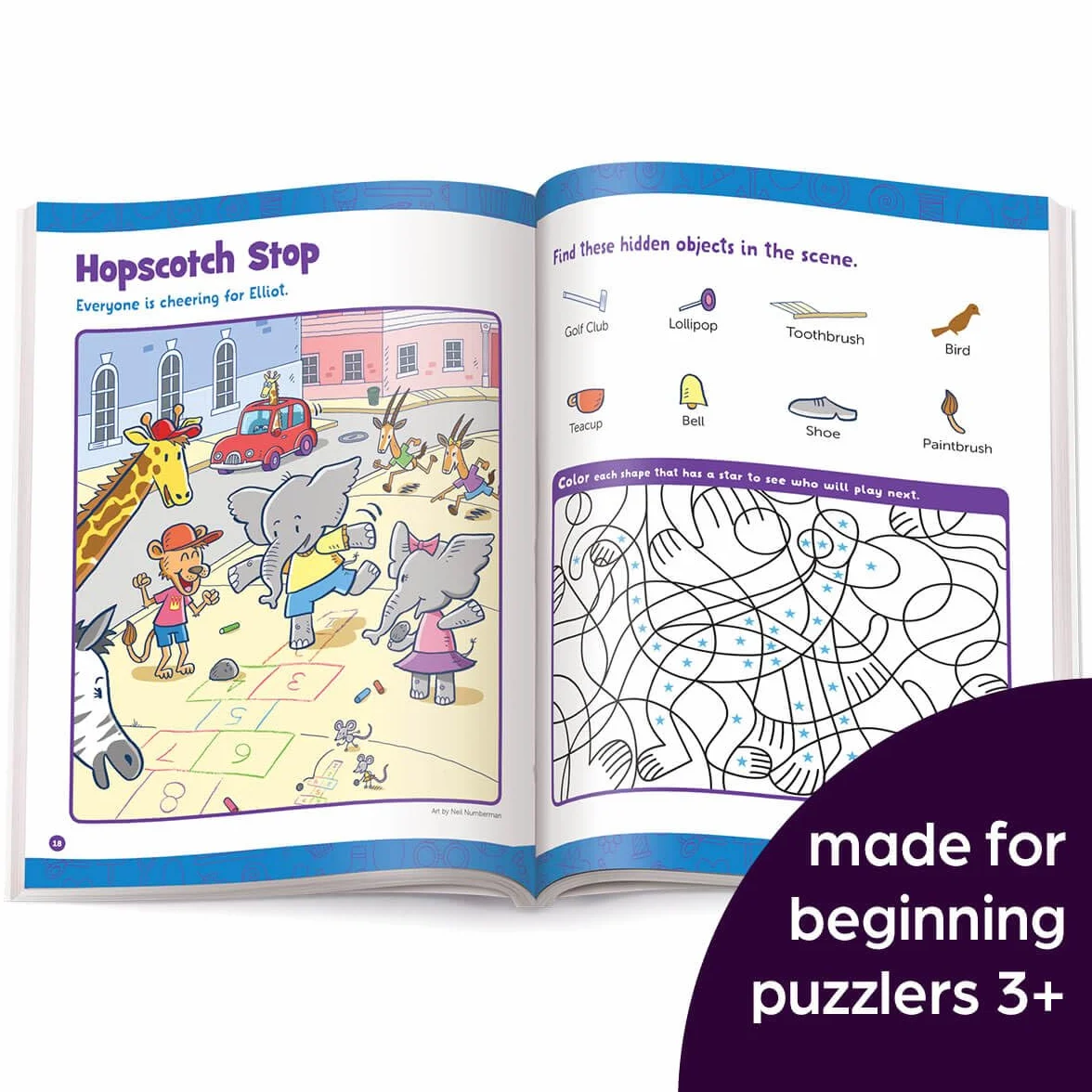 Jumbo Book of My First Hidden Pictures: 115+ Hidden Pictures Puzzles in Highlights Activity Book, Seek and Find Puzzles for Kids 3+