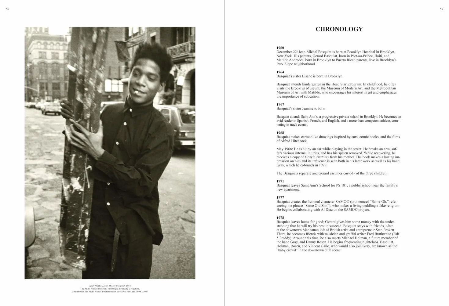 Jean-Michel Basquiat The Head The Mind /anglais