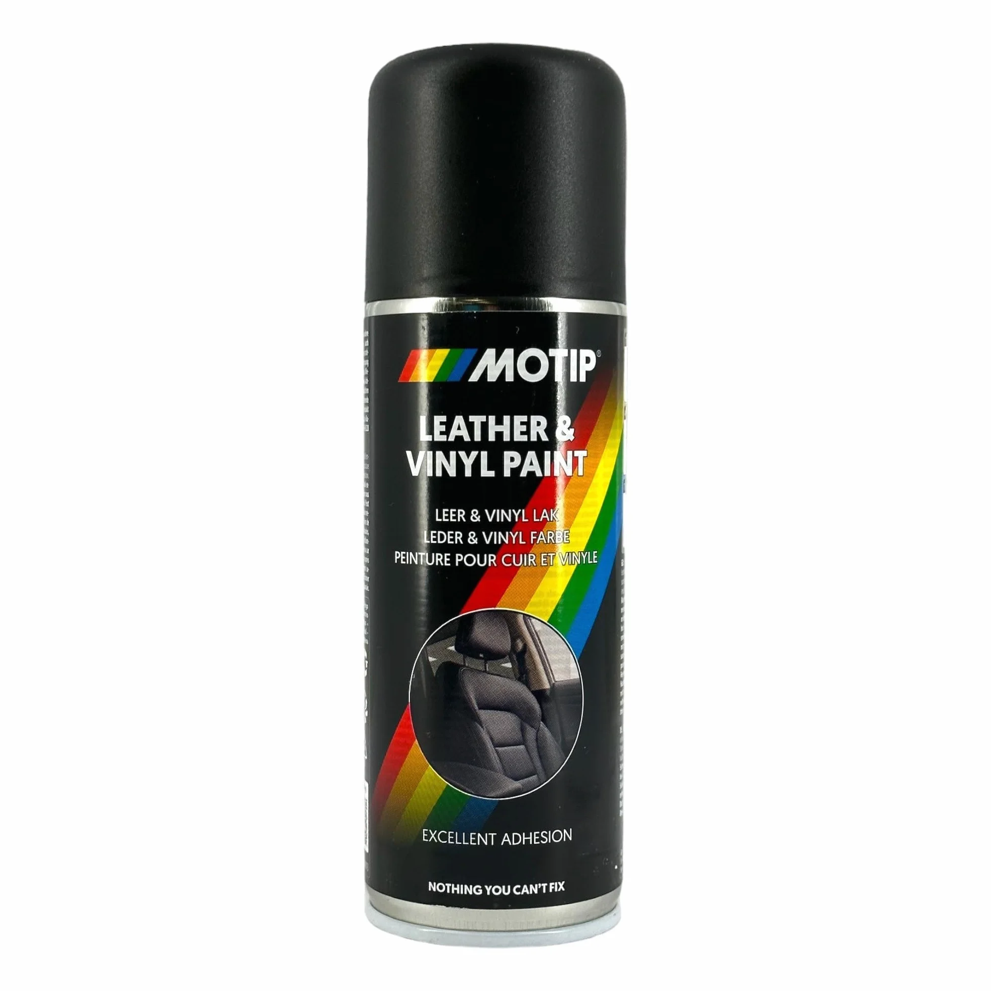 Motip Leather Spray - skóra & lakier winylowy - czarny - 200 ml