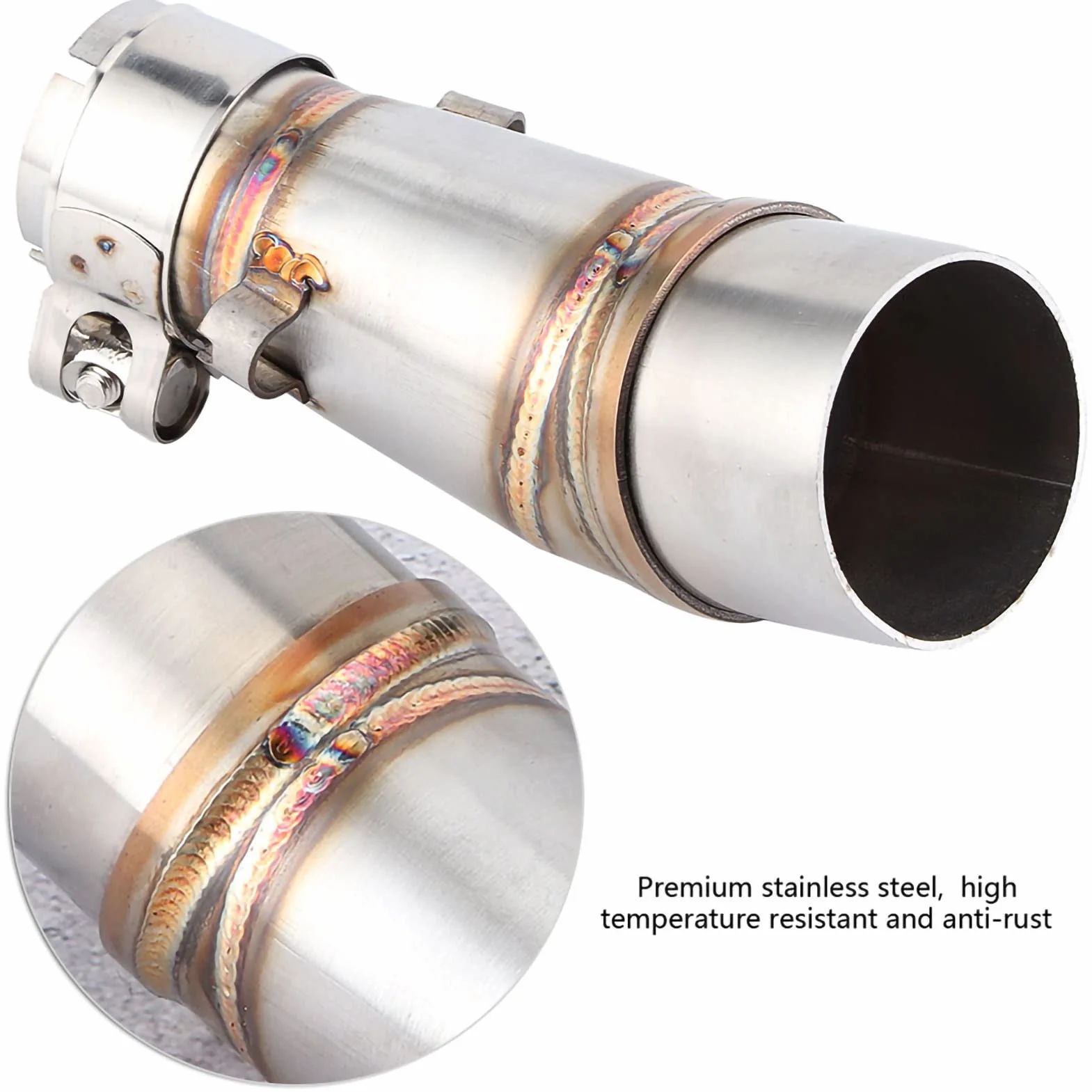 Fydun środkowa rura wydechowa motocykl adapter do Z250 250 2013-2016