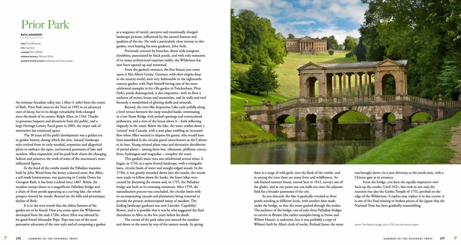 Gardens of the National Trust: An inspiring and illuminating guide to the hundreds of outstanding gardens in the National Trust’s care.