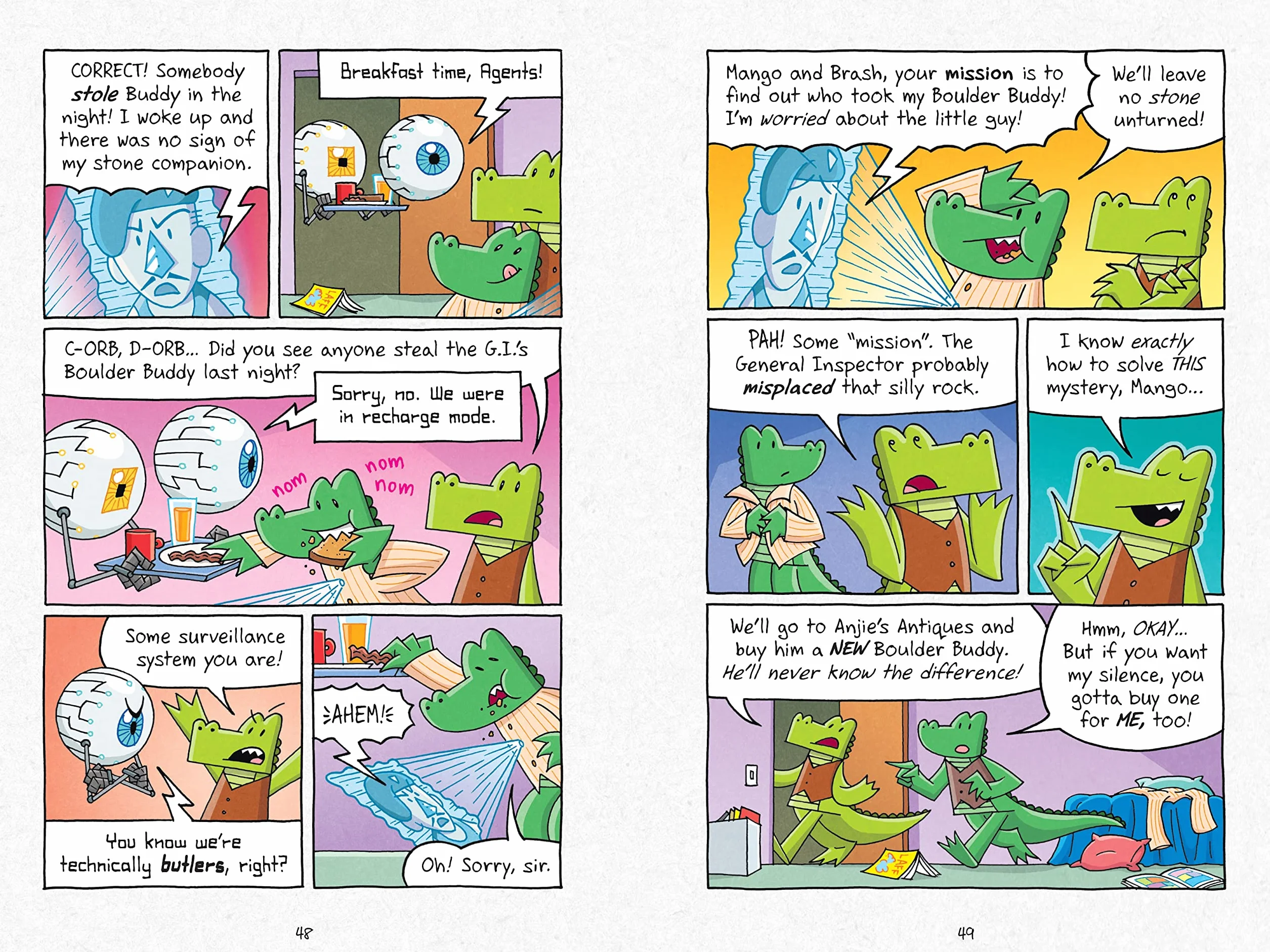 InvestiGators: Braver and Boulder: A Laugh-Out-Loud Comic Book Adventure!