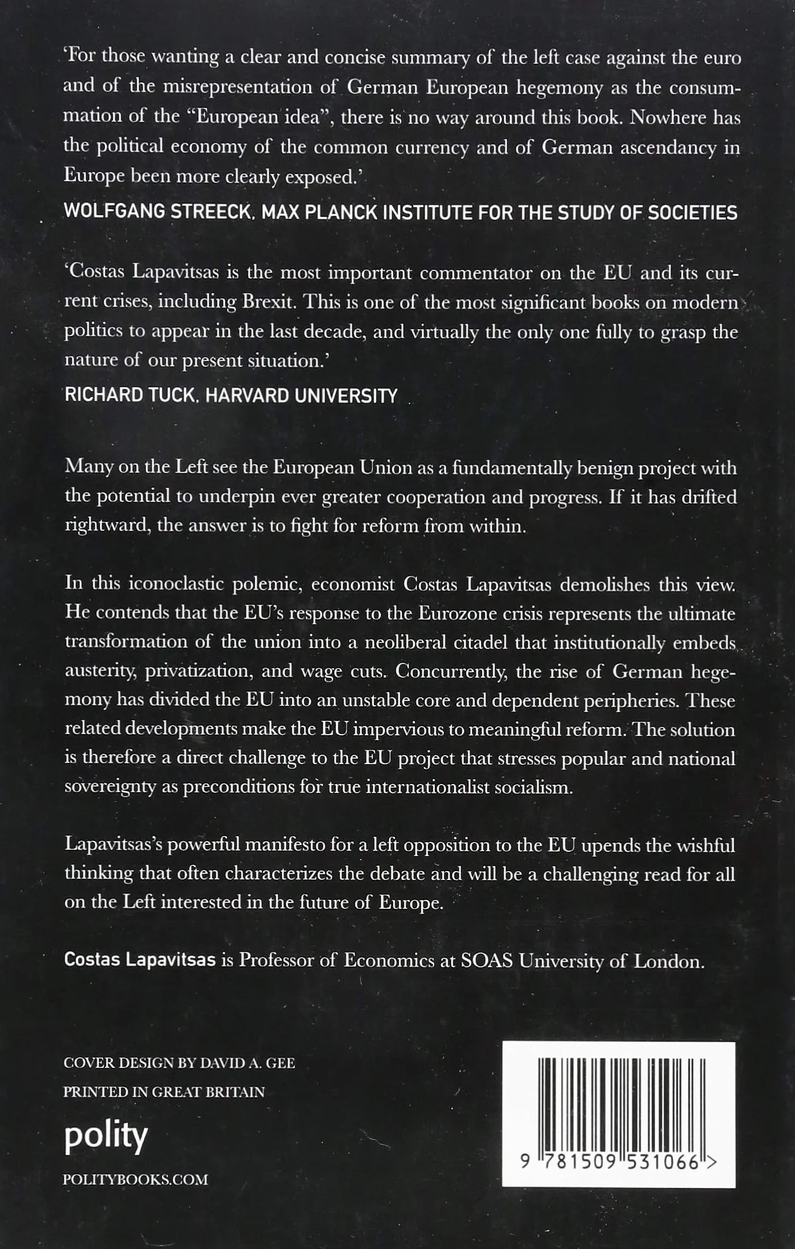 The Left Case Against the EU