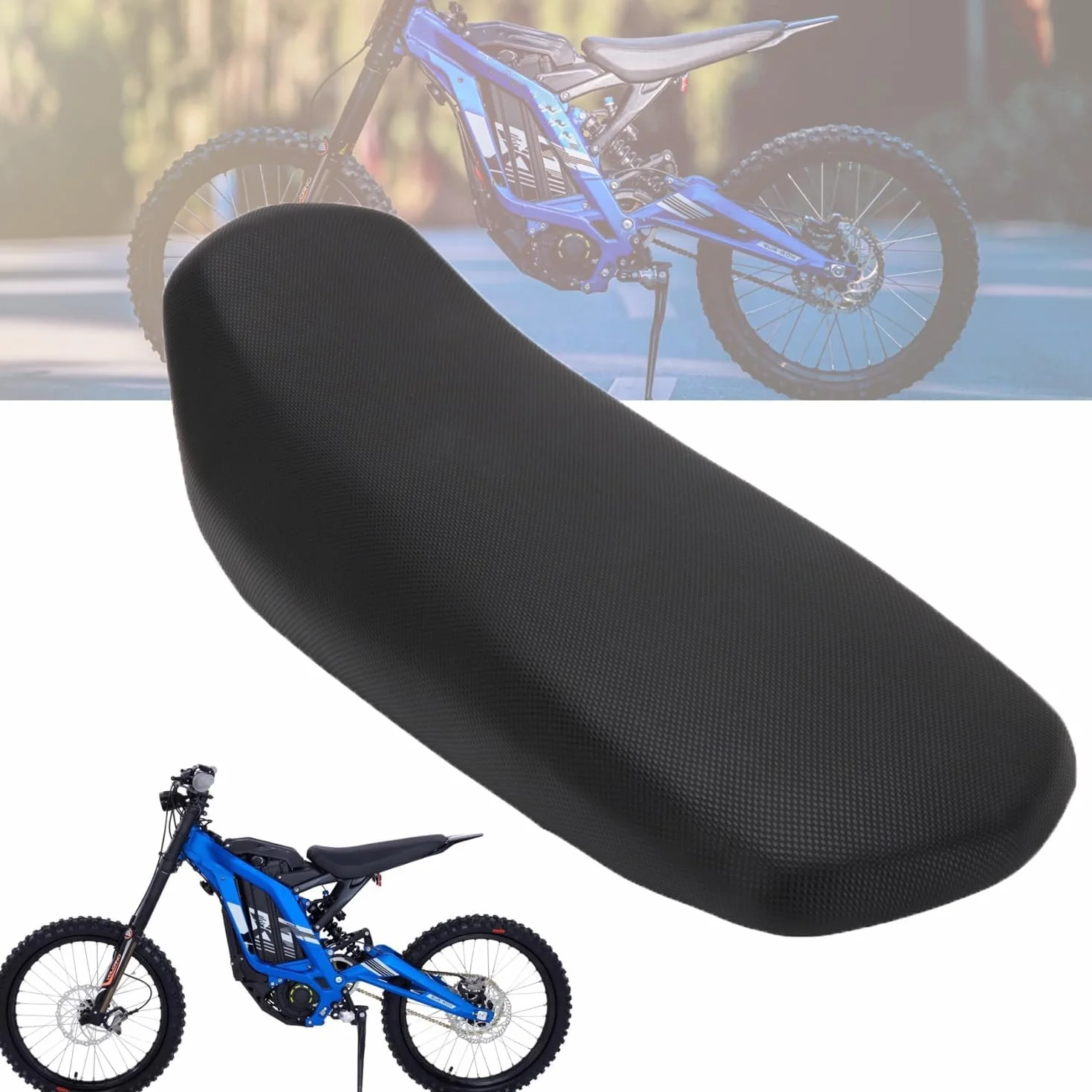 Fotel motocyklowy,Siedzenie rowerowe Cross Mini Bike Seat dla Sur-Ron Light Bee Sur Ron Surron Surron S/X