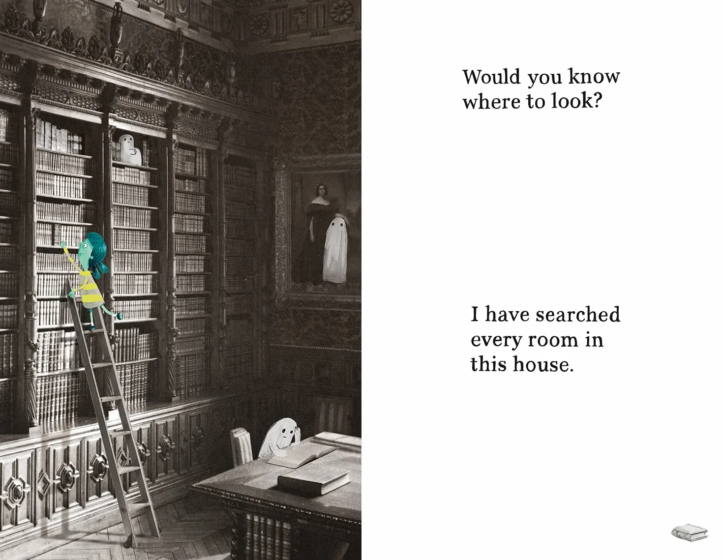 There’s a Ghost in this House: A spooky illustrated picture book from New York Times number-one bestselling author of Here We Are – the perfect Halloween gift for children!