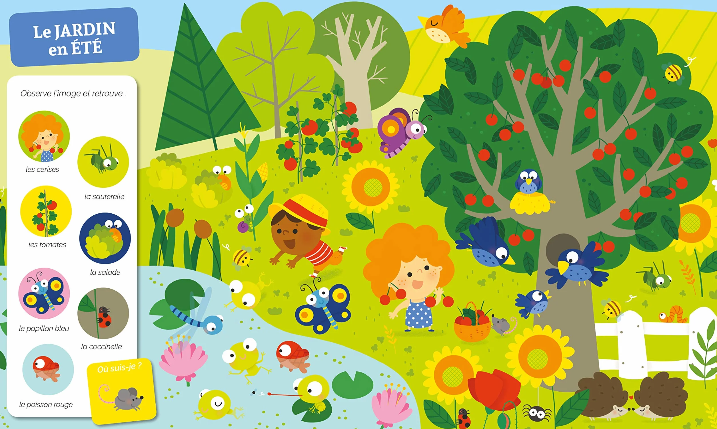 Cherche et trouve des tout-petits - les saisons